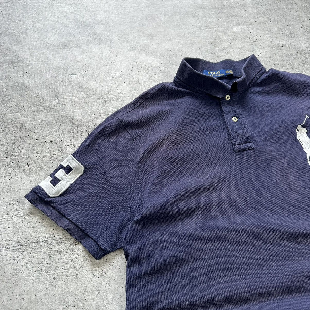 Polo Ralph Lauren Polo Ralph Lauren Polo Shirt Big Pony 3 Blue Men’s Size 2XL Size US XXL / EU 58 / 5 - 2 Thumbnail