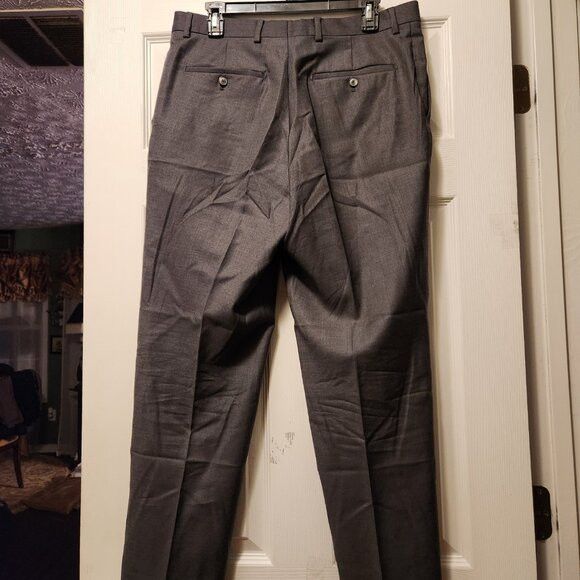 Jos. A. Bank jos.a.bank men's 100%wool dress pants 34/30 Size 34R - 2 Thumbnail