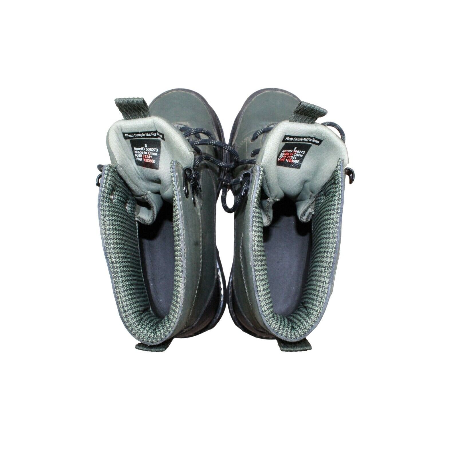 L.L. Bean LL Bean Emerger Gray Leather Wading Fishing Boots Size US 5 / EU 37 - 7 Thumbnail