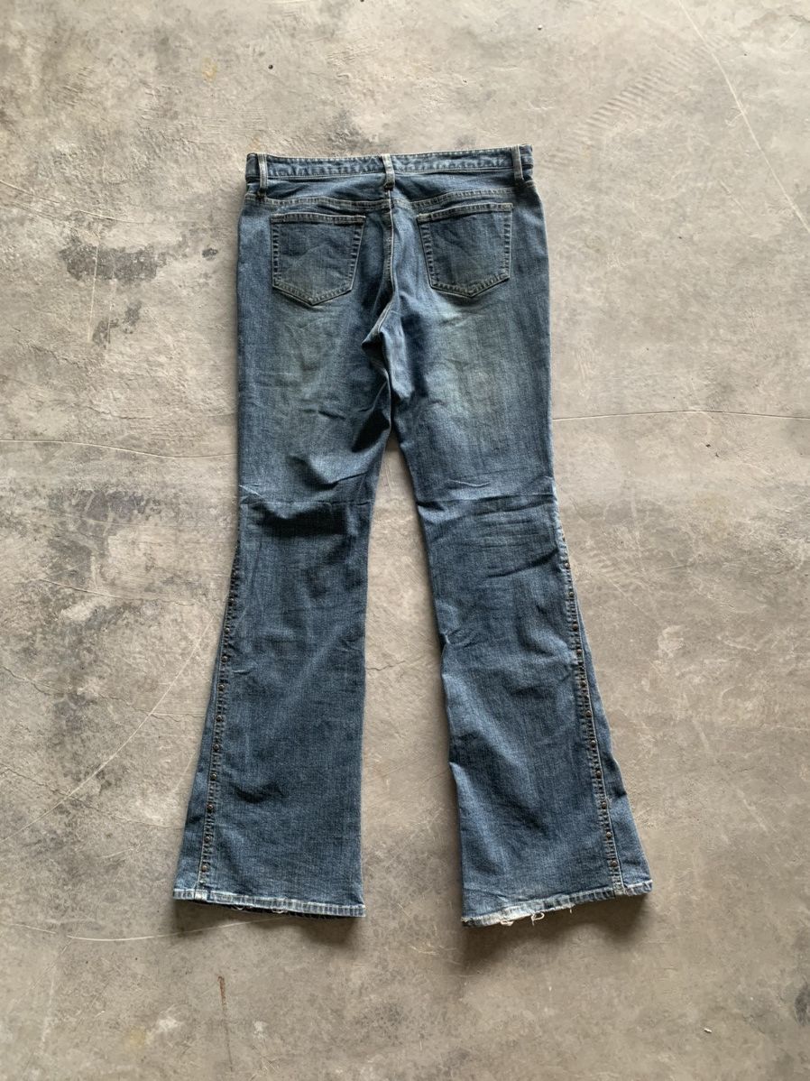 If Six Was Nine × Japanese Brand × Le Grande Bleu (L.G.B.) Flare studded side leg japanese jeans i6w9/lgb inspired Size US 32 / EU 48 - 2 Thumbnail