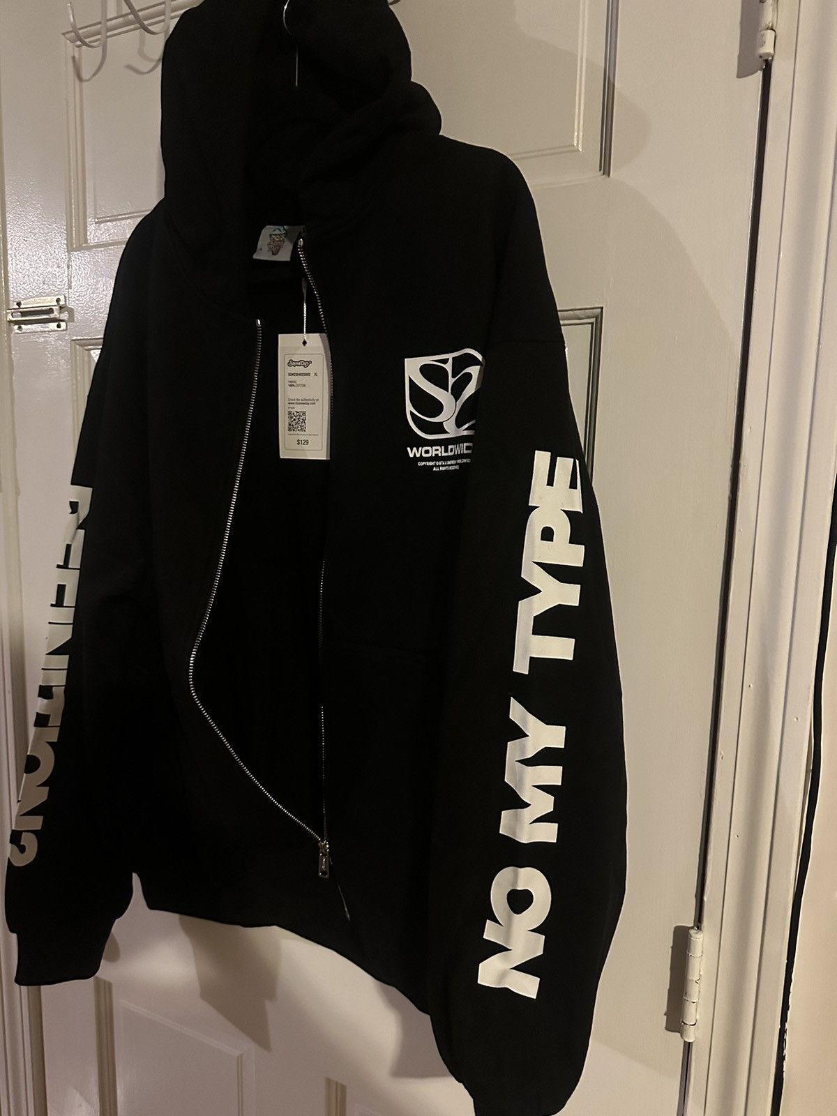 Snowday Snowday x STA Black Zip Up Hoodie L Size US L / EU 52-54 / 3 - 5 Thumbnail