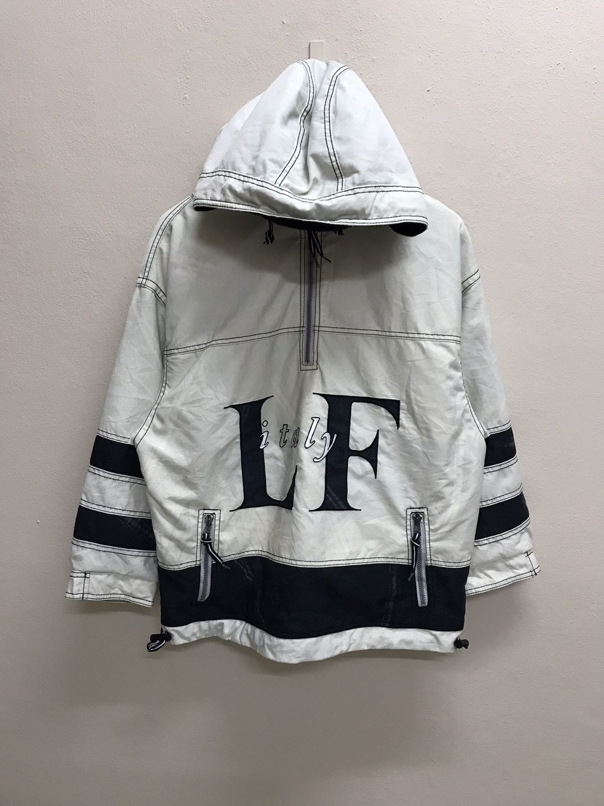 Vintage VINTAGE LAFONT ANORAK SKI WEAR JACKET HOODIE Size US L / EU 52-54 / 3 - 3 Thumbnail