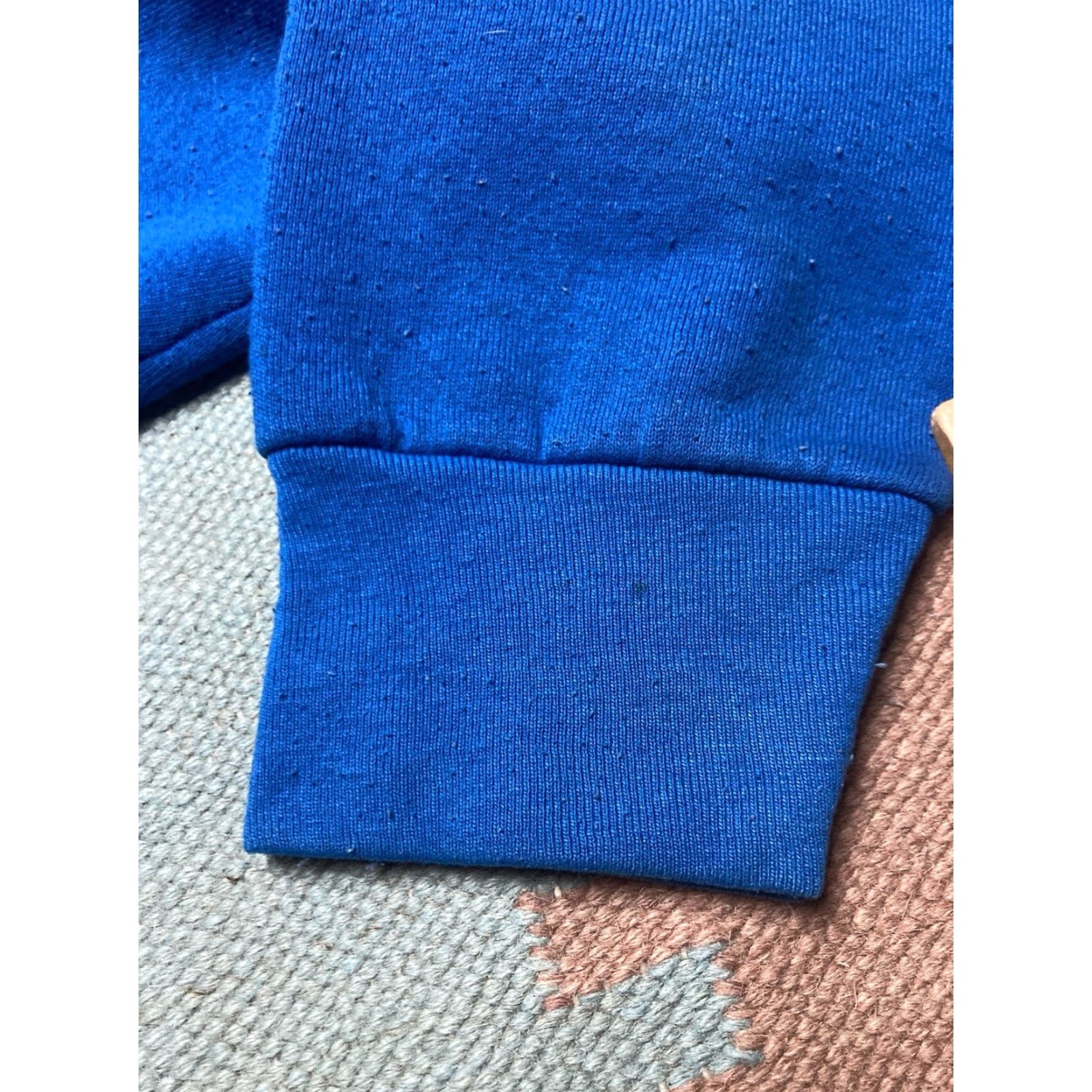 Vintage VINTAGE 90s Angel Crewneck Sweatshirt - Blue, XL, Mens, Pullover, Regular Size, Adults, There’s an Angel on My Shoulder, Cute, Sweatshirt Size US XL / EU 56 / 4 - 5 Thumbnail