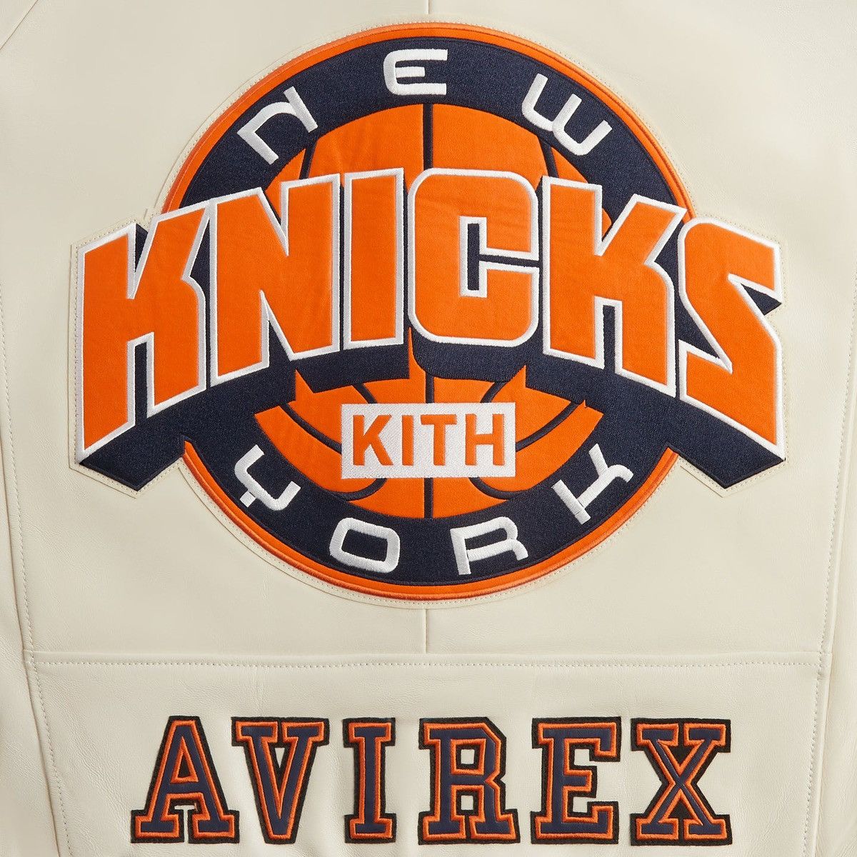 Avirex × Kith Kith & AVIREX for the New York Knicks Icon Jacket Size XL Size US XL / EU 56 / 4 - 8 Thumbnail