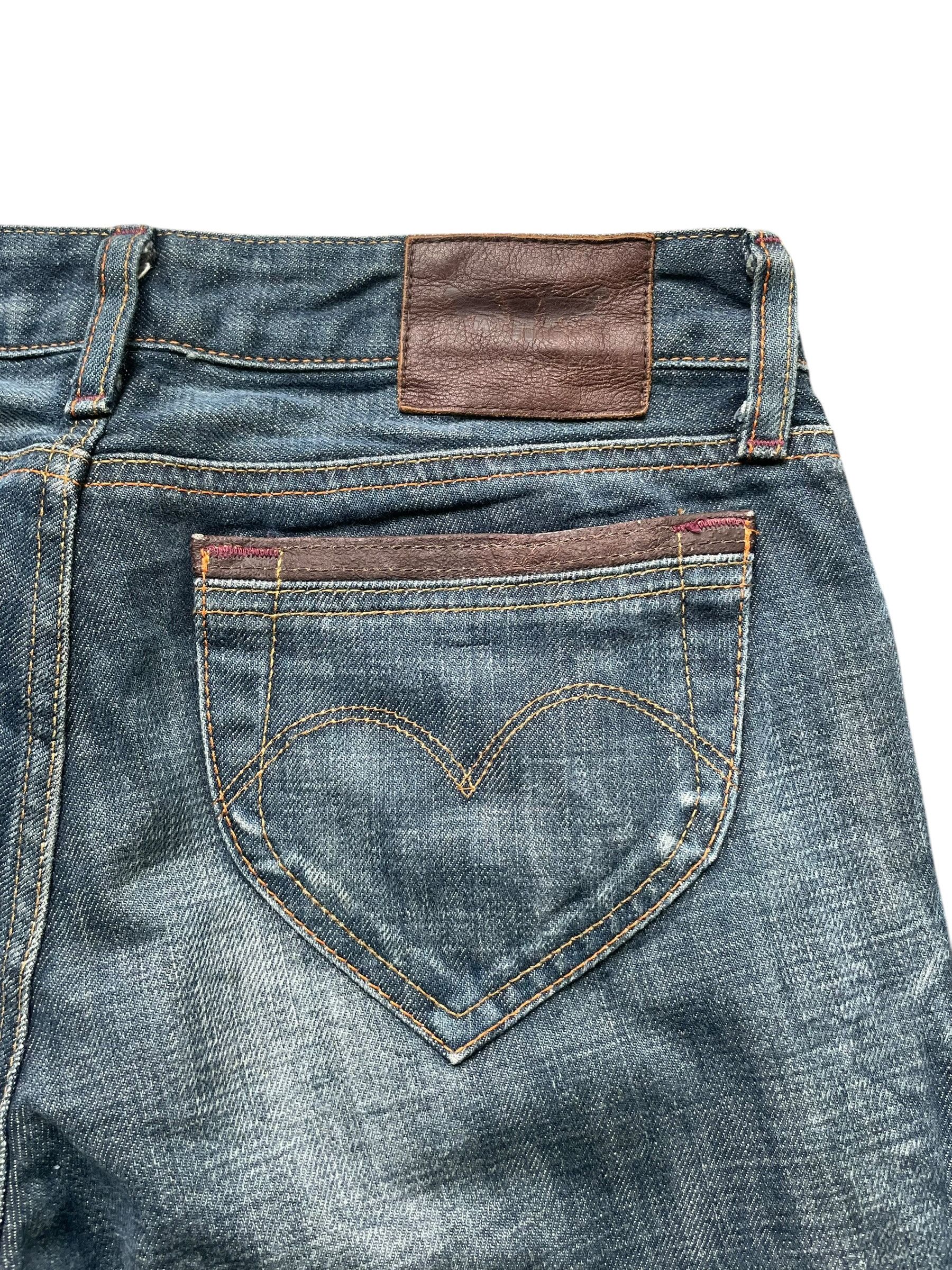 Levi's Vintage Flare Levis Perfect Body Distresed Denim Size 30" / US 8 / IT 44 - 6 Thumbnail