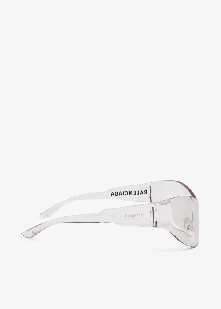 Balenciaga o1in1g1025 Size: OS / Mono Cat 2.0 Sunglasses in White Size ONE SIZE - 3 Thumbnail