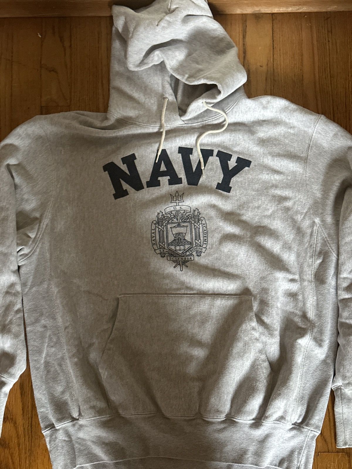 Champion × Vintage Naval Academy Hoodie Size US L / EU 52-54 / 3 - 1 Preview