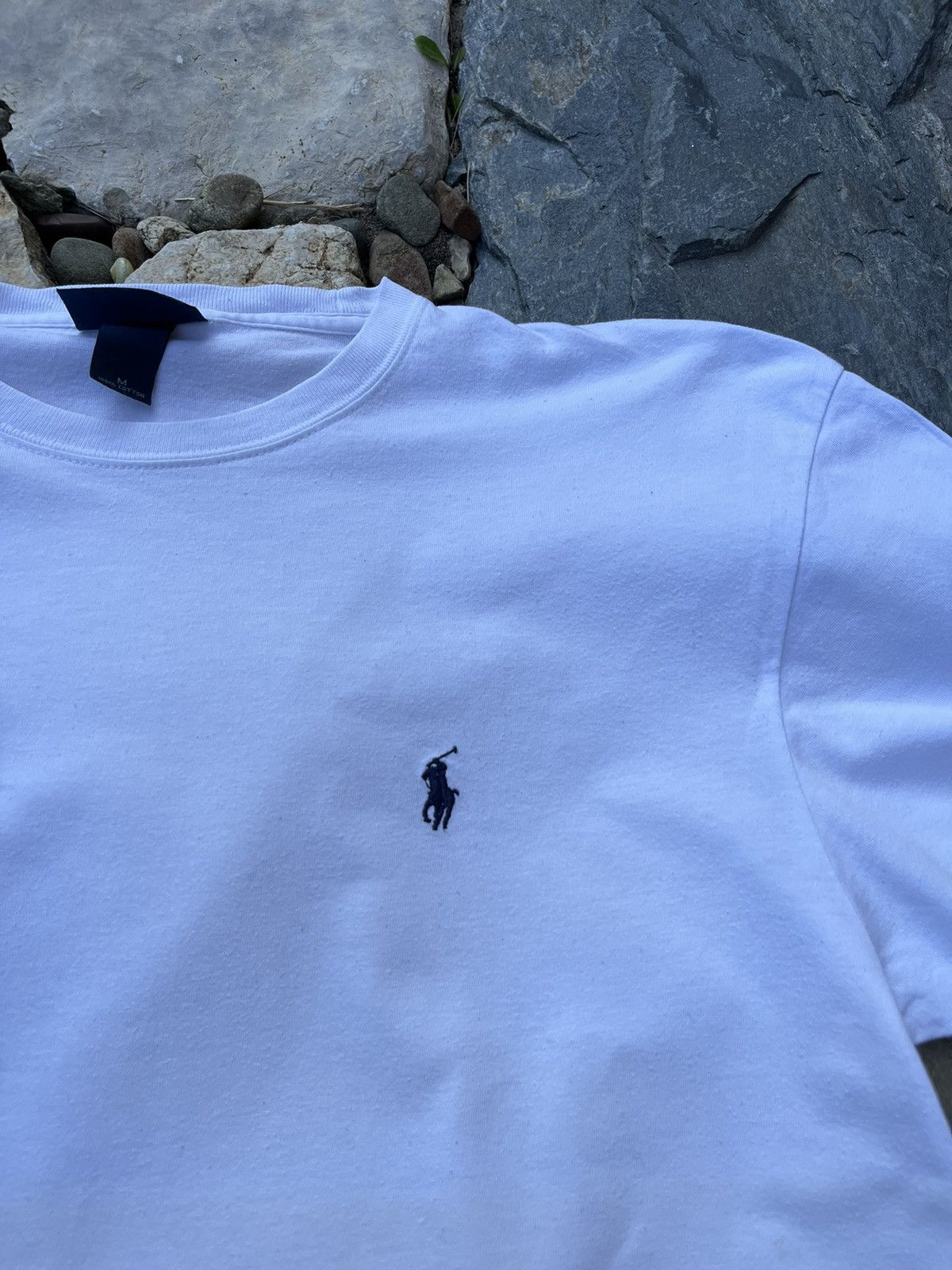 Polo Ralph Lauren × Ralph Lauren × Vintage Vintage 90s Polo Ralph Lauren plain basic tee t-shirt casual Size US M / EU 48-50 / 2 - 9 Thumbnail