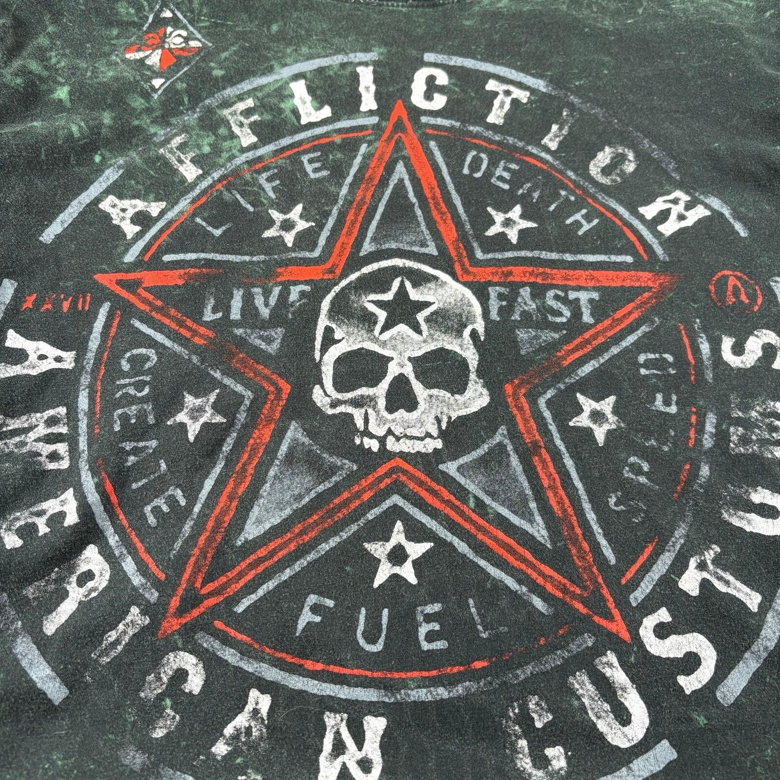 Affliction Vintage affliction AOP reversible T-shirt Size US M / EU 48-50 / 2 - 5 Thumbnail