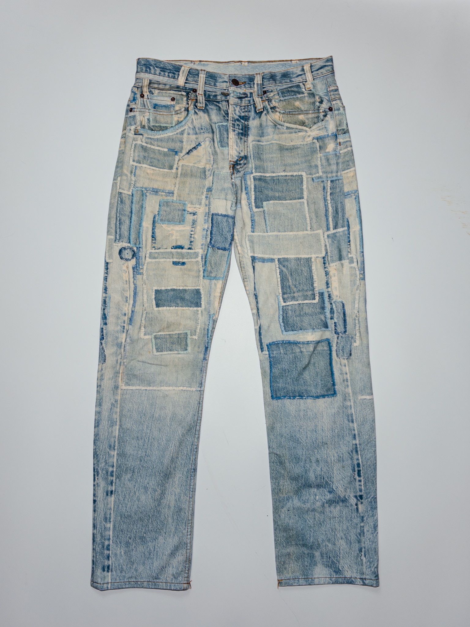 Dries Van Noten Dries Van Noten SS17 Runway Patchwork Jean Size US 32 / EU 48 - 1 Thumbnail