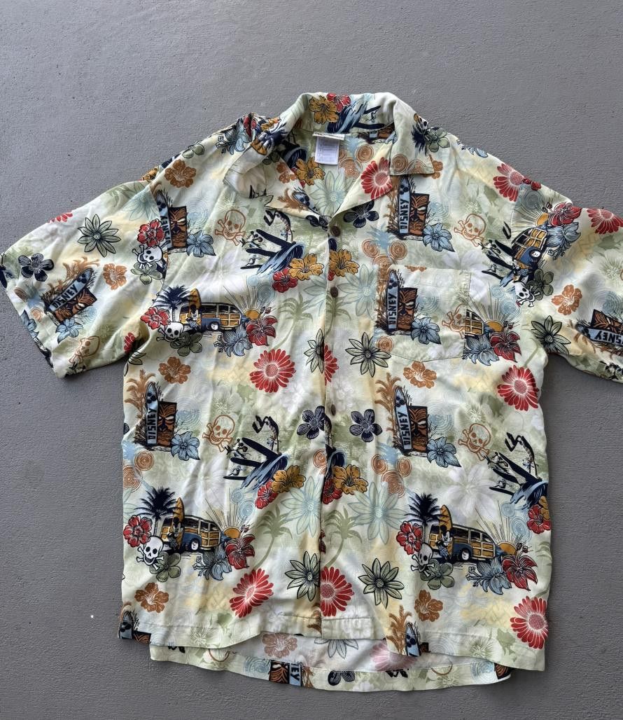 Disney Walt Disney World Aloha Shirt Size L Size US L / EU 52-54 / 3 - 1 Thumbnail