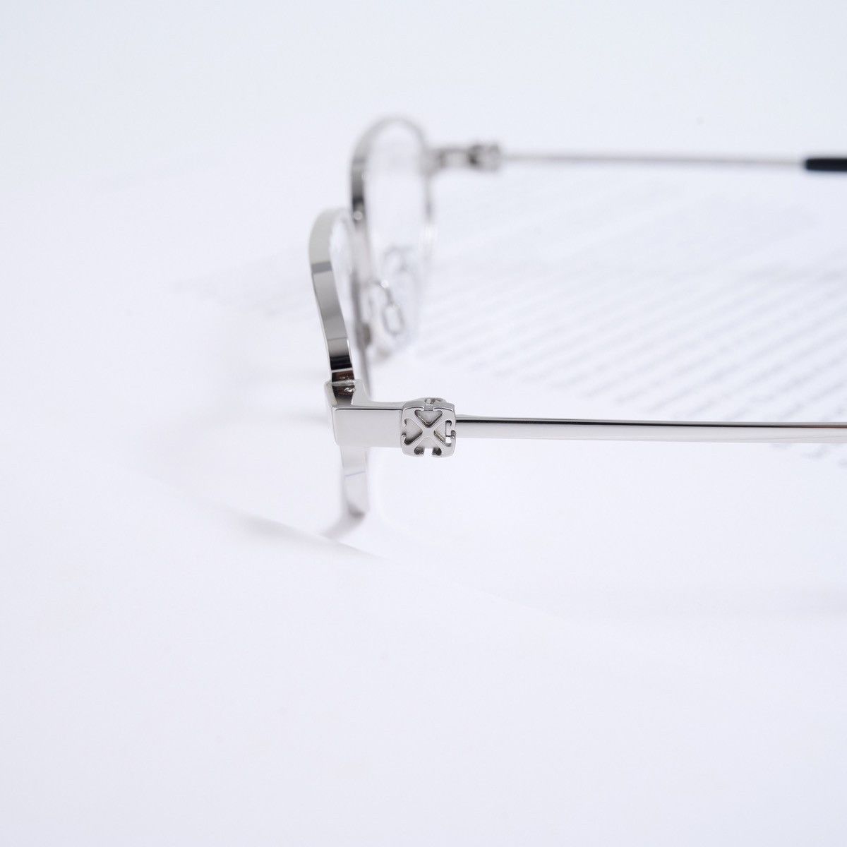 Off-White OFF WHITE STYLE 89 SILVER GLASSES Size ONE SIZE - 3 Thumbnail
