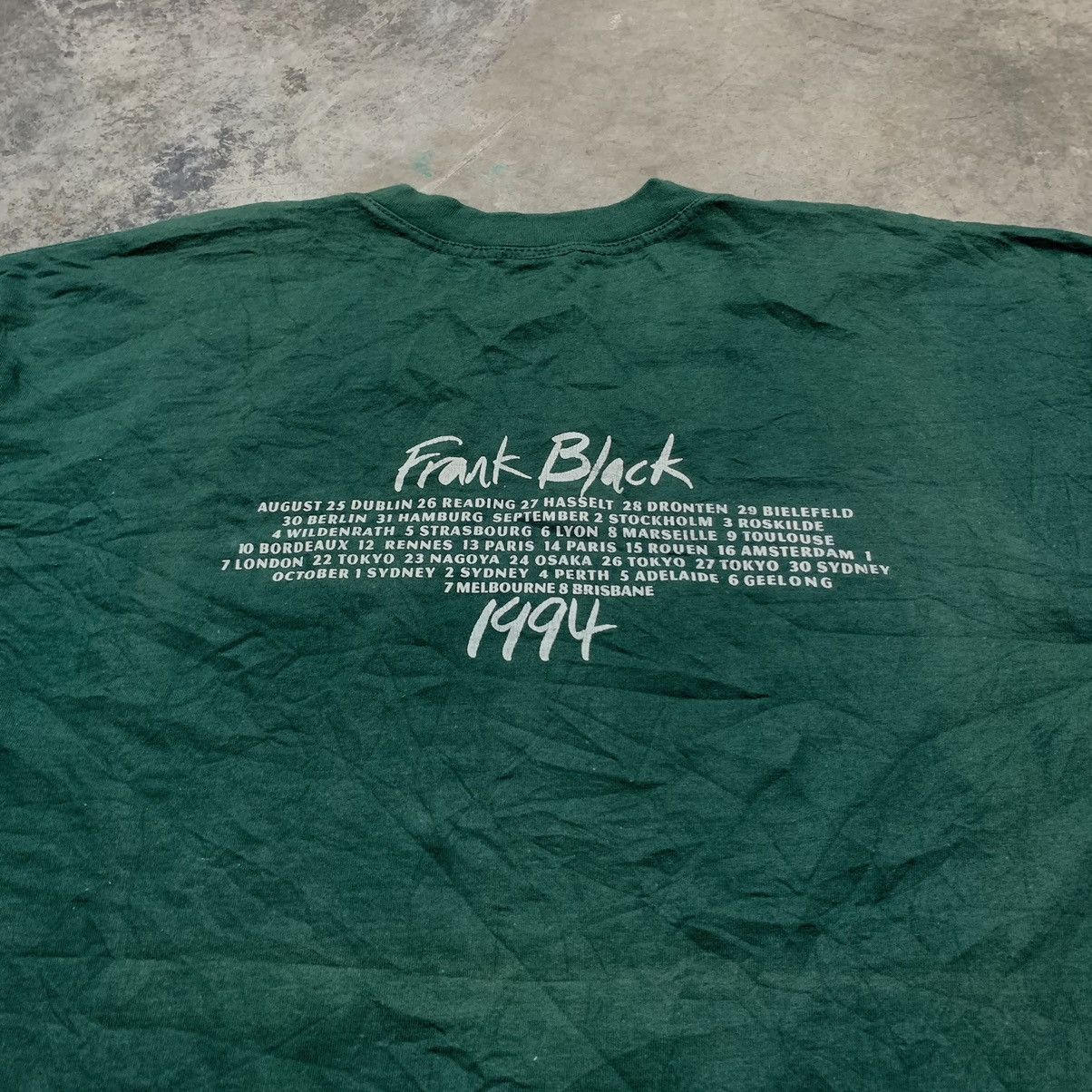 Band Tees × Vintage Vintage Frank Black Tour Band Tee Size US XL / EU 56 / 4 - 8 Thumbnail