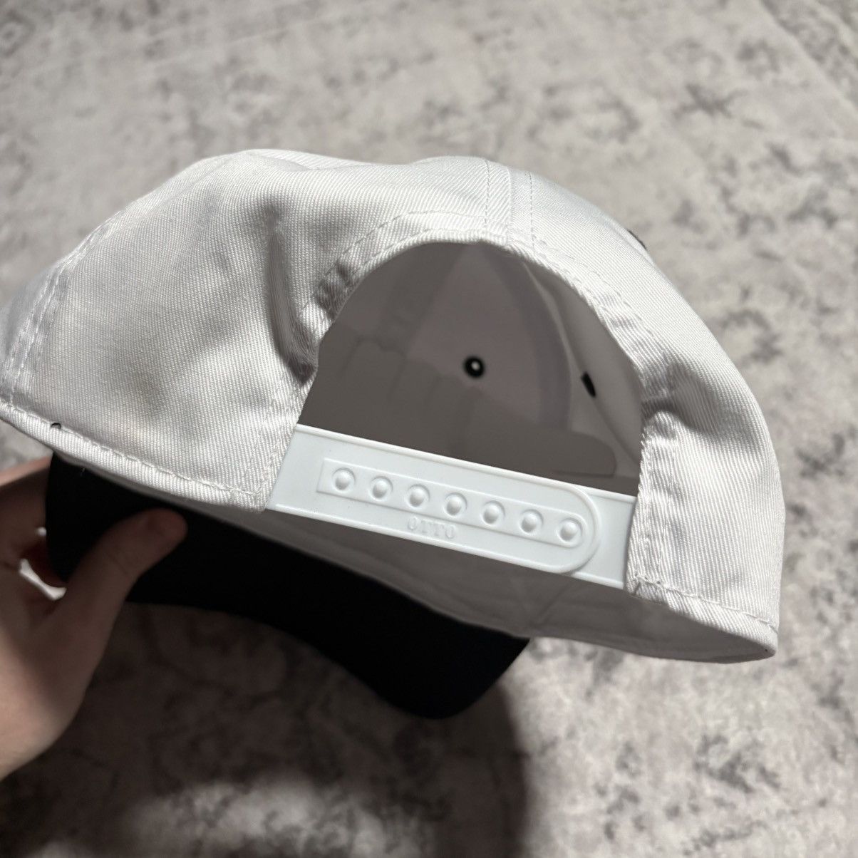 S4LEM Salem Stars Flag Patch Hat Black Black/White Size ONE SIZE - 5 Thumbnail