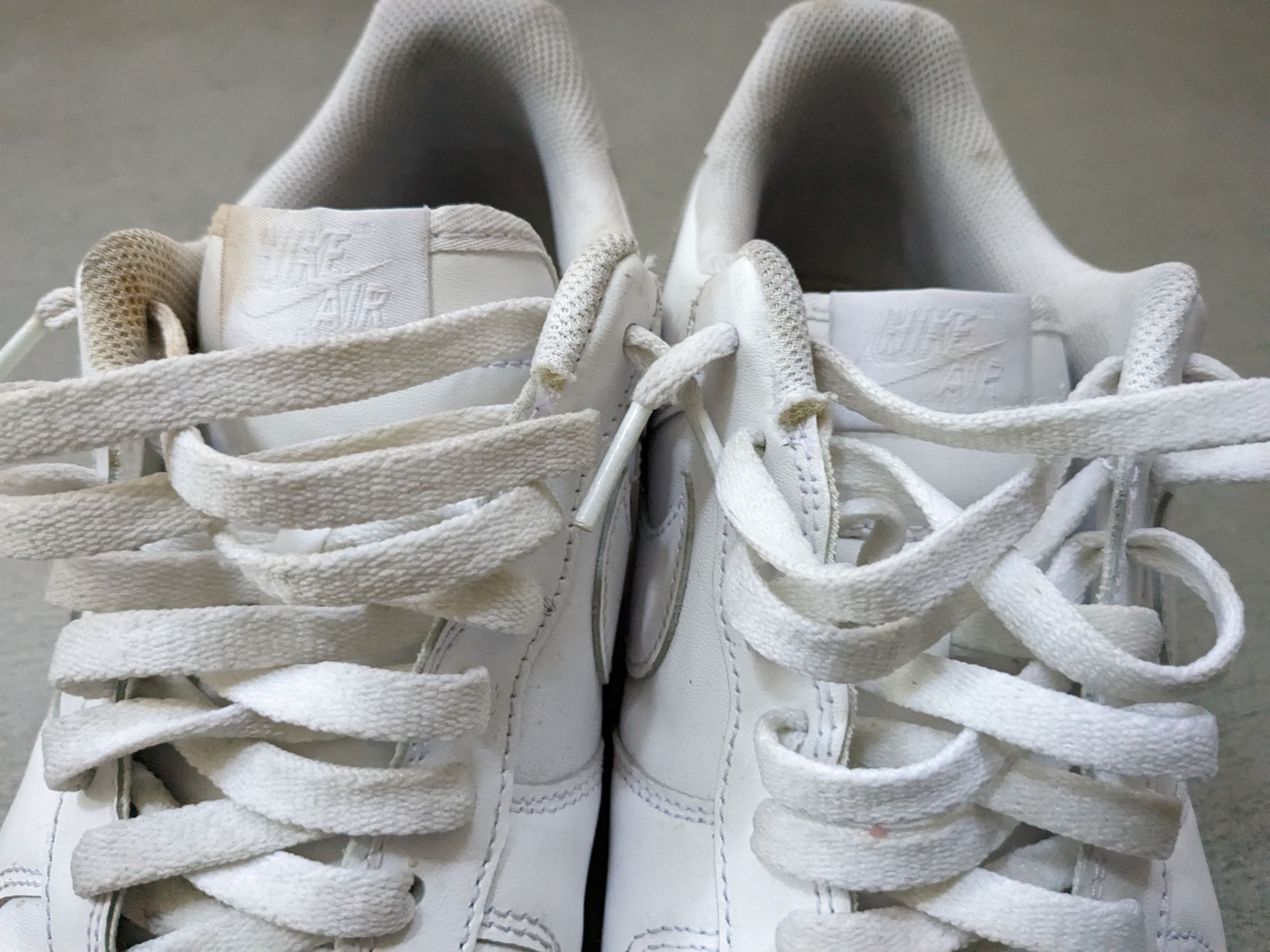 Nike Nike Air Force 1 Low Size 11.5 White Leather Lace CW2288-111 Size US 11.5 / EU 44-45 - 4 Thumbnail