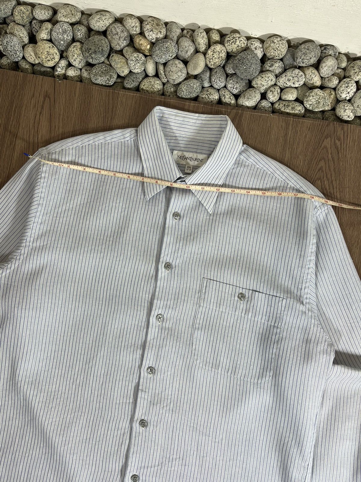 Yves Saint Laurent Yves Saint Laurent Button Shirt Size US L / EU 52-54 / 3 - 8 Thumbnail