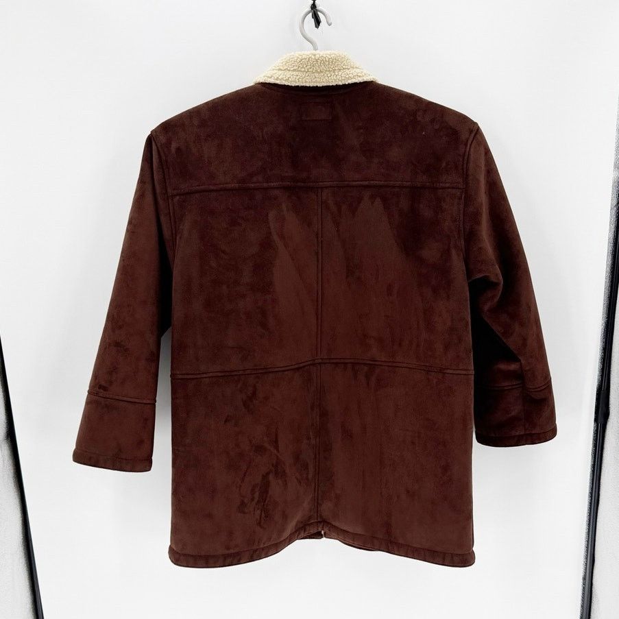 Lauren Ralph Lauren Ralph Lauren faux suede Sherpa lined coat size 3XL classic Size 3XL / US 20-22 - 2 Thumbnail