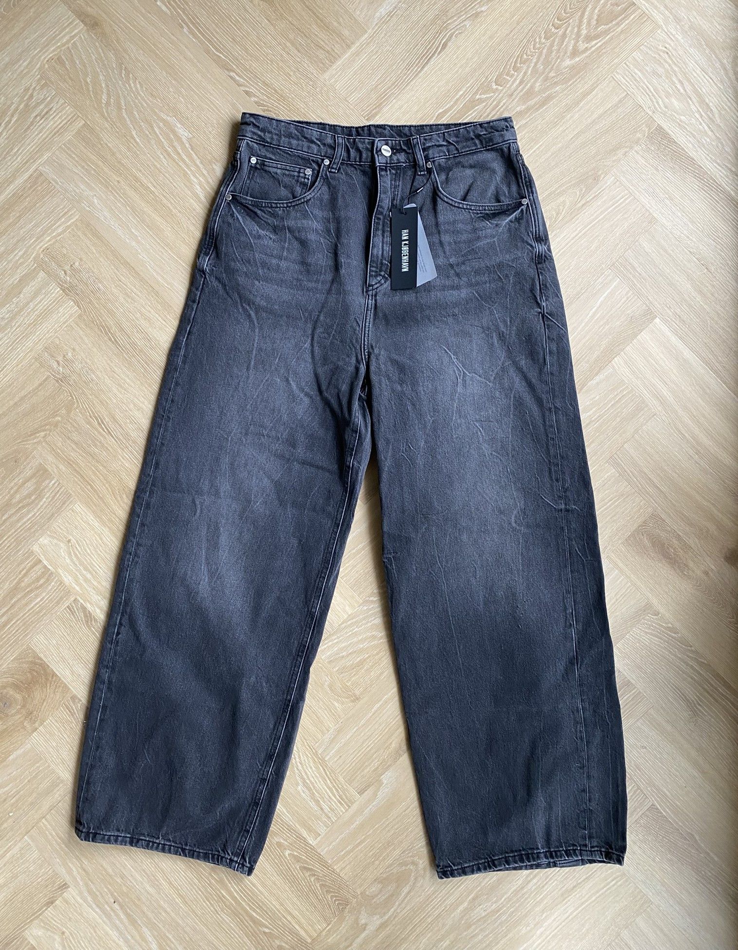 Han Kjobenhavn NWT - Baggy Denim - Black Vein Size US 33 - 1 Thumbnail