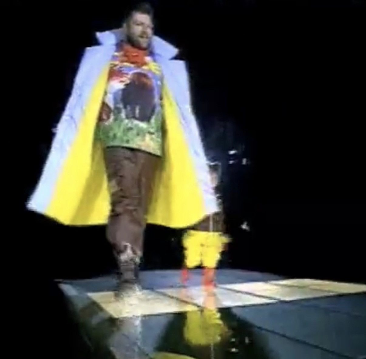 Walter Van Beirendonck FW1996 Runway W&LT Cute! Bear Sweatshirt Size US XL / EU 56 / 4 - 7 Thumbnail