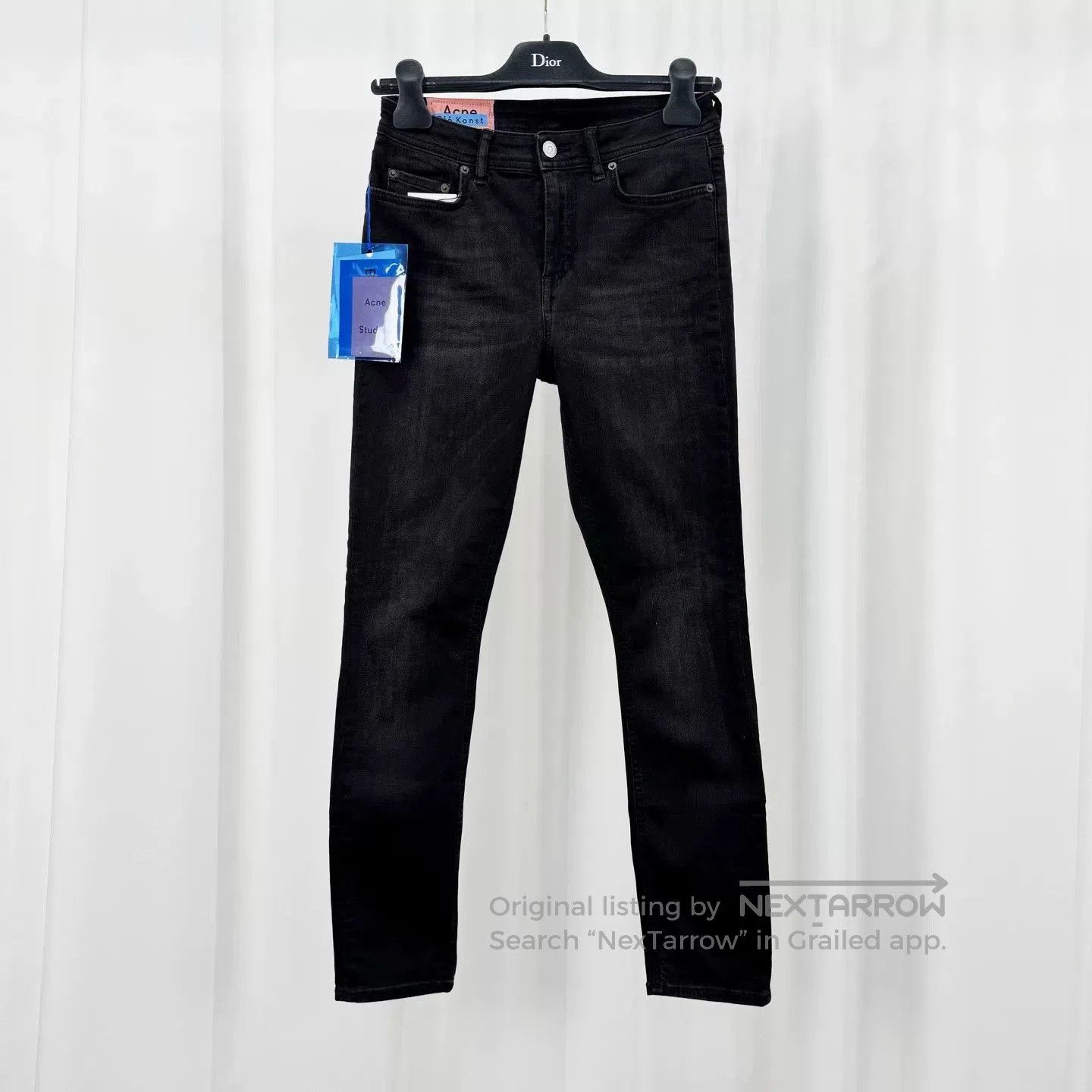 Acne Studios Acne Studios Black Washed Jeans. Size 27" / US 4 / IT 40 - 1 Thumbnail