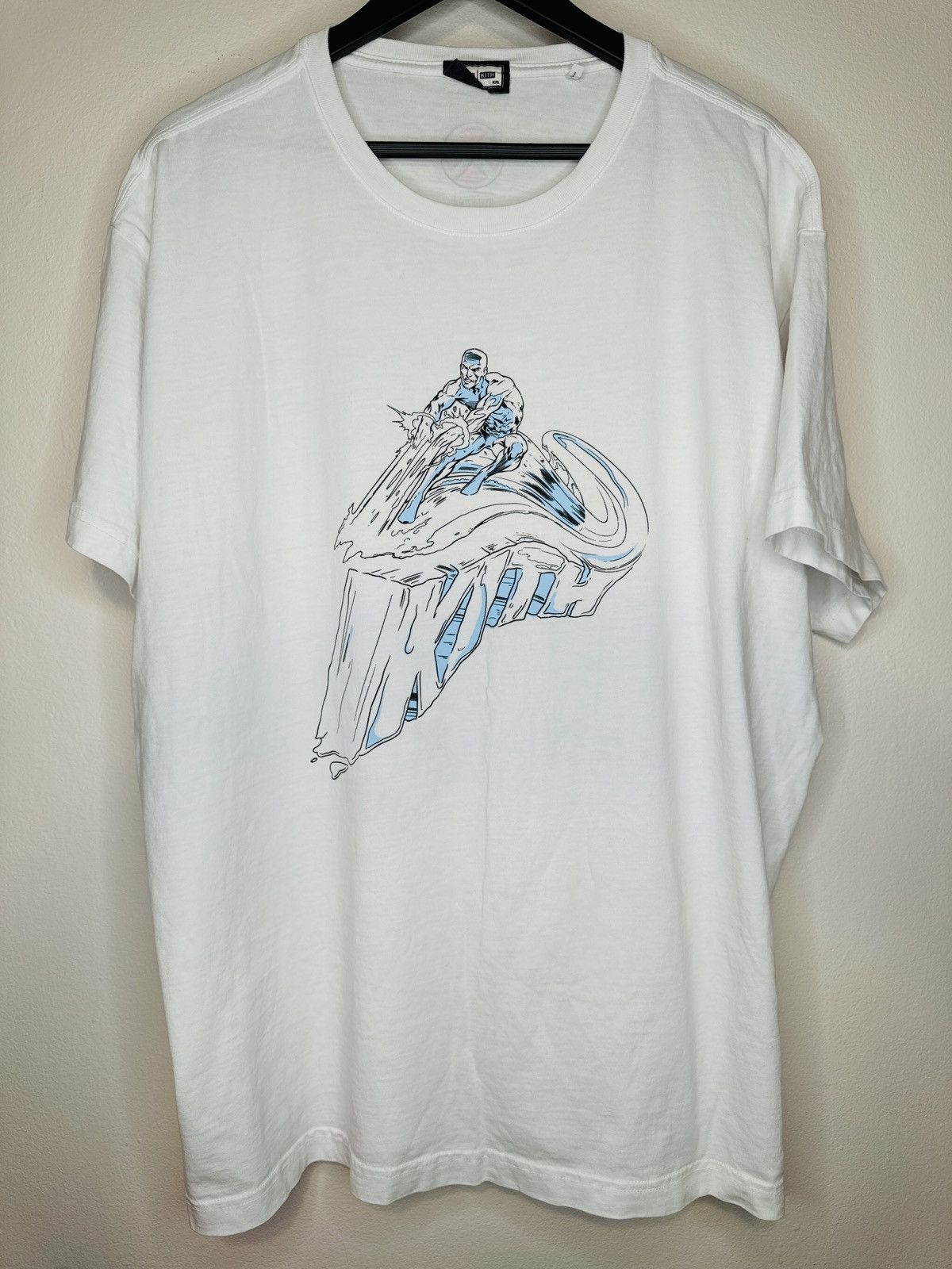 Kith × Marvel Comics Kith x Marvel Iceman T Shirt Size XXL White