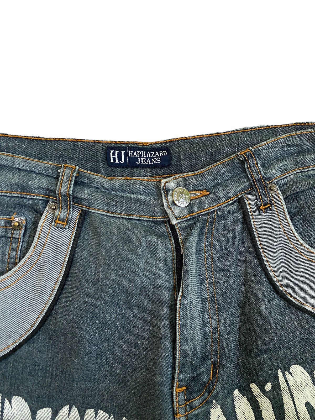 Japanese Brand × Vintage Vintage Haphazard Jeans Aampires Fom Outer Space DENIM Size US 29 - 8 Thumbnail