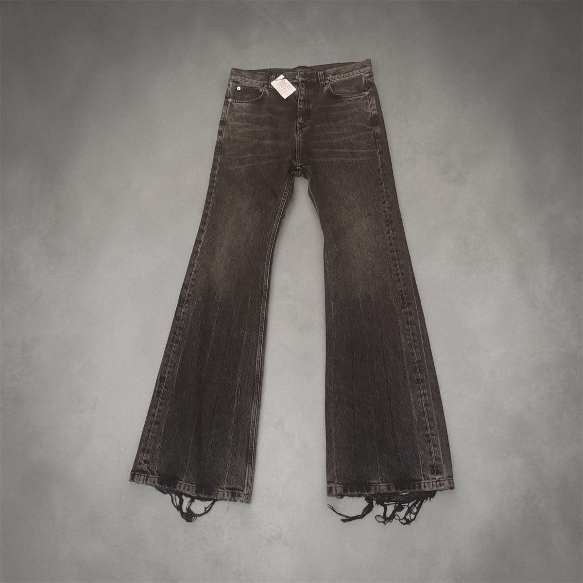 Balenciaga Balenciaga FW22 Lost Tape Flared Jeans | Grailed