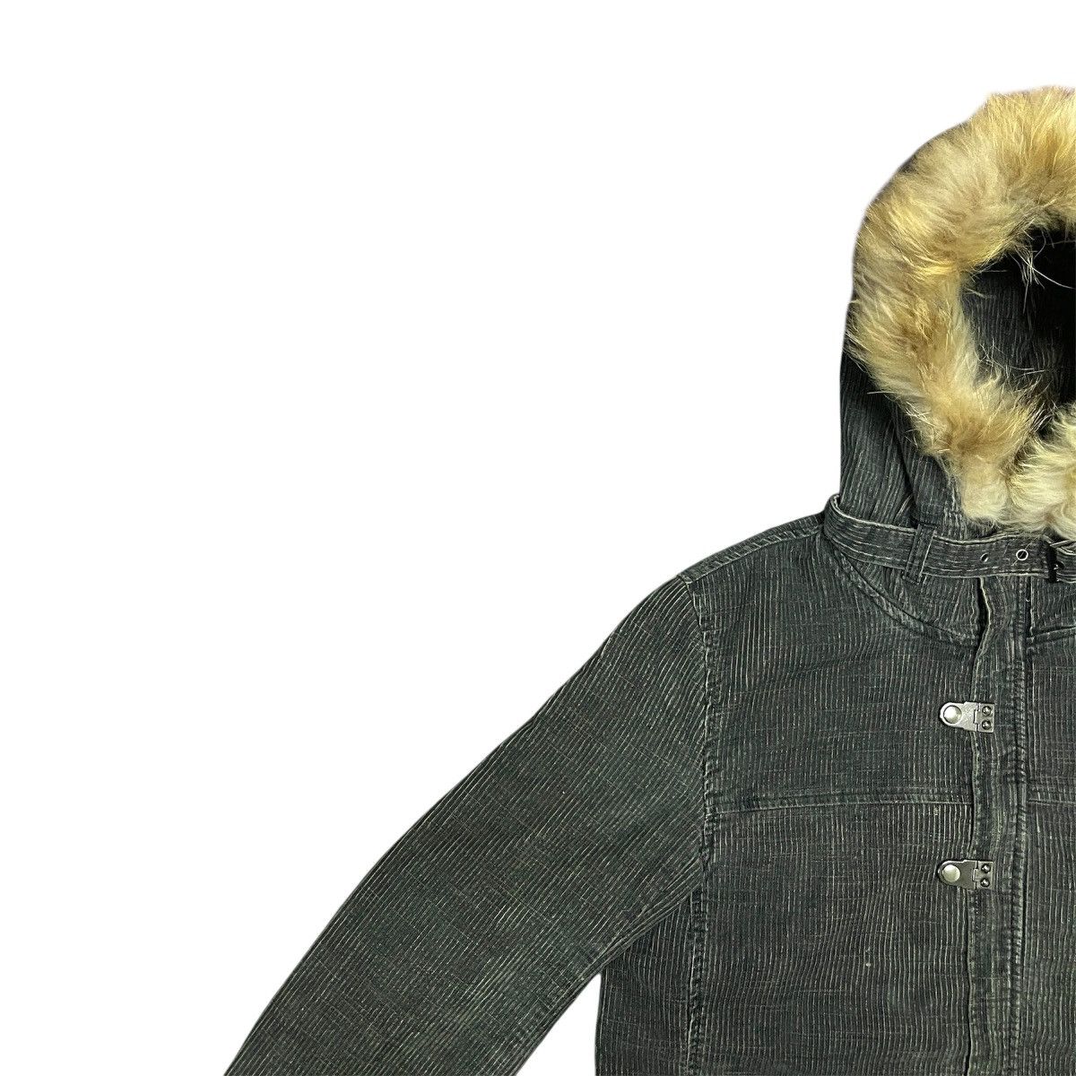 In The Attic Vintage In The Attic Hooded Jacket With Faux Fur Trim Size US L / EU 52-54 / 3 - 5 Thumbnail