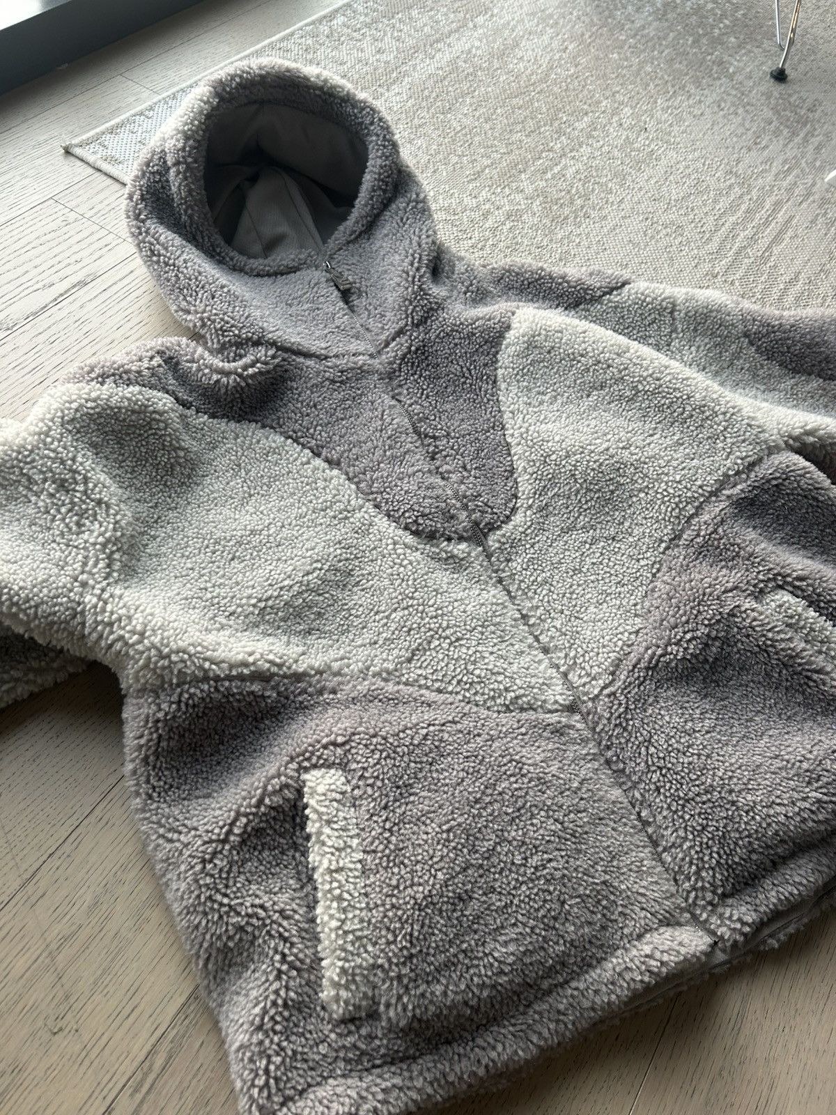 Trendt Vision Trendt Vision Grey Sherpa Fleece Size US M / EU 48-50 / 2 - 1 Thumbnail