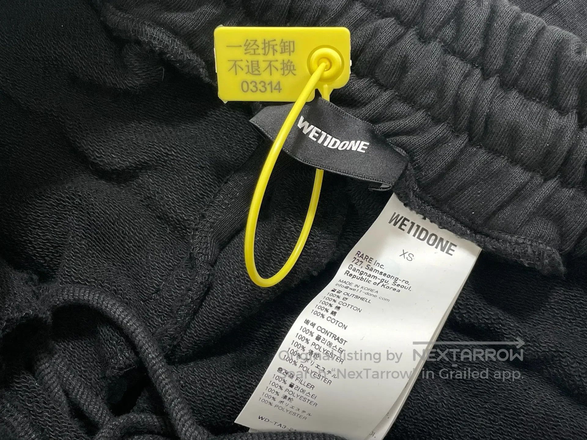 WE11DONE WE11DONE size XS Big Pocket Pants Size US 27 - 6 Thumbnail