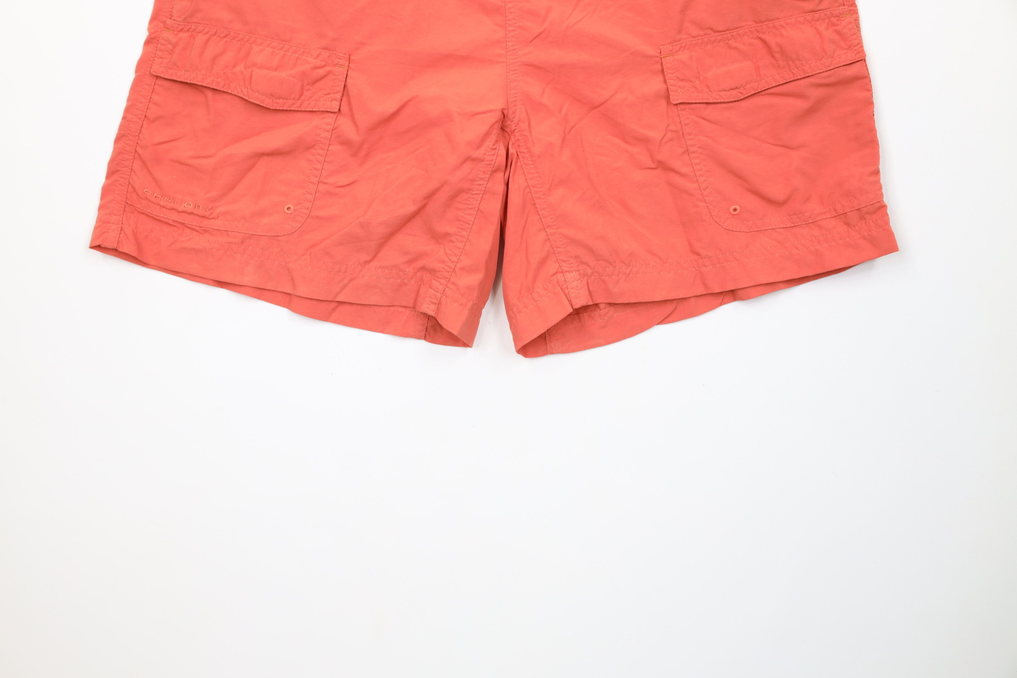 Columbia Vintage Columbia Above Knee Trekking Cargo Shorts Salmon Size 30" / US 8 / IT 44 - 4 Thumbnail