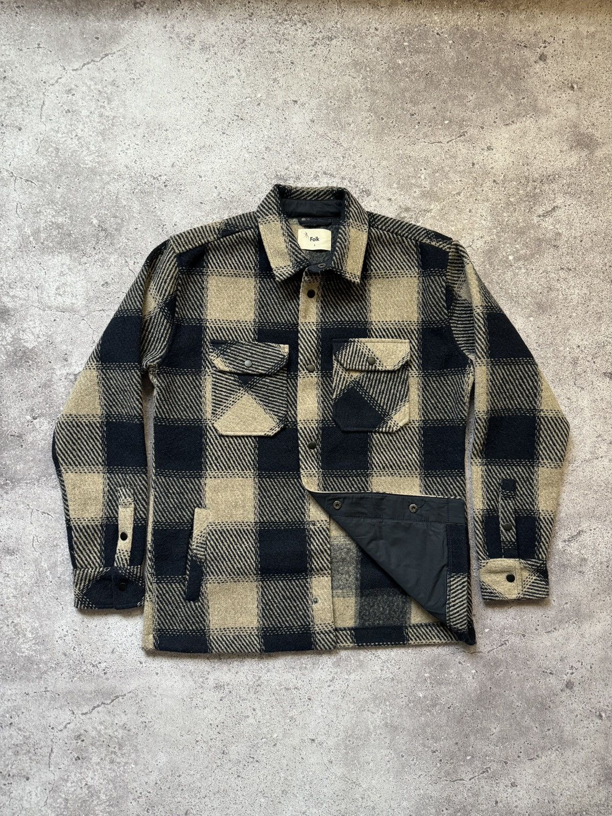 Folk Folk Overshirt Jacket Multicolor Size 3 Size US M / EU 48-50 / 2 - 2 Thumbnail