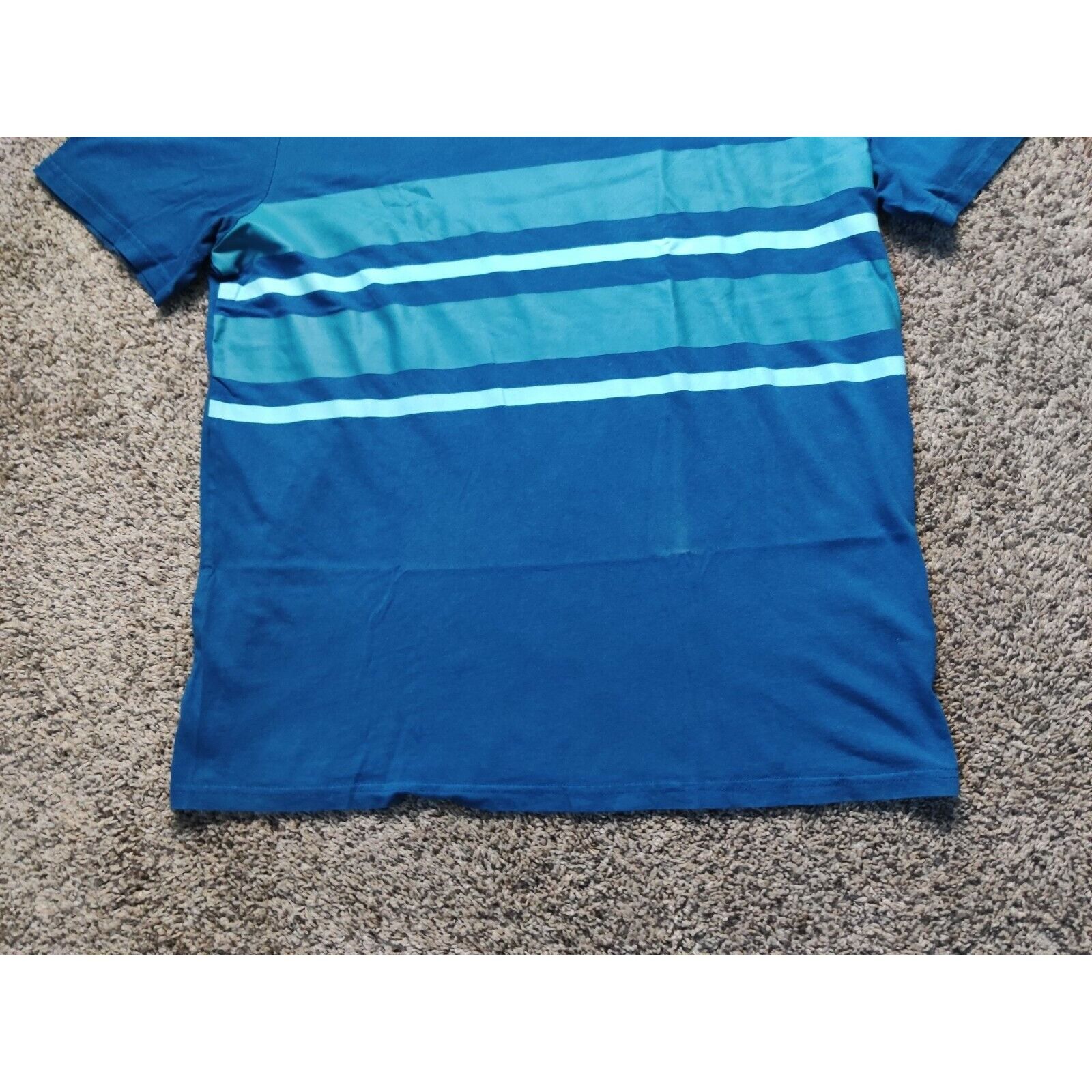 Volcom Volcom Shirt Adult Mens XL Blue Striped Embroidered Size US XL / EU 56 / 4 - 5 Thumbnail