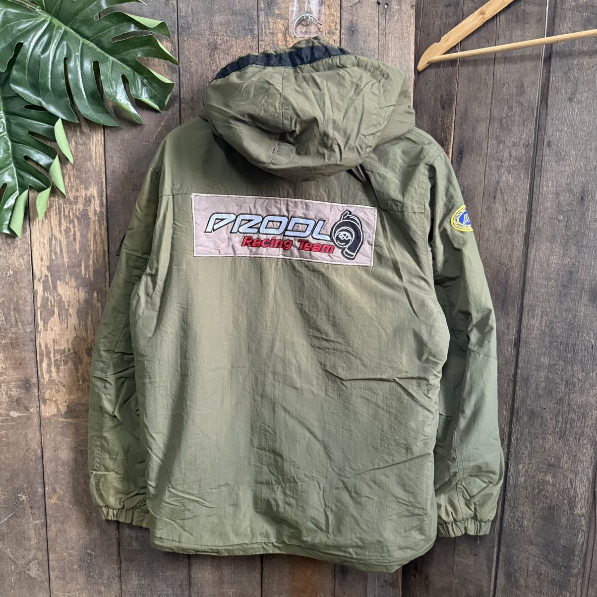 Vintage Vintage Prodl Racing Team Hooded Jacket Size US L / EU 52-54 / 3 - 2 Thumbnail