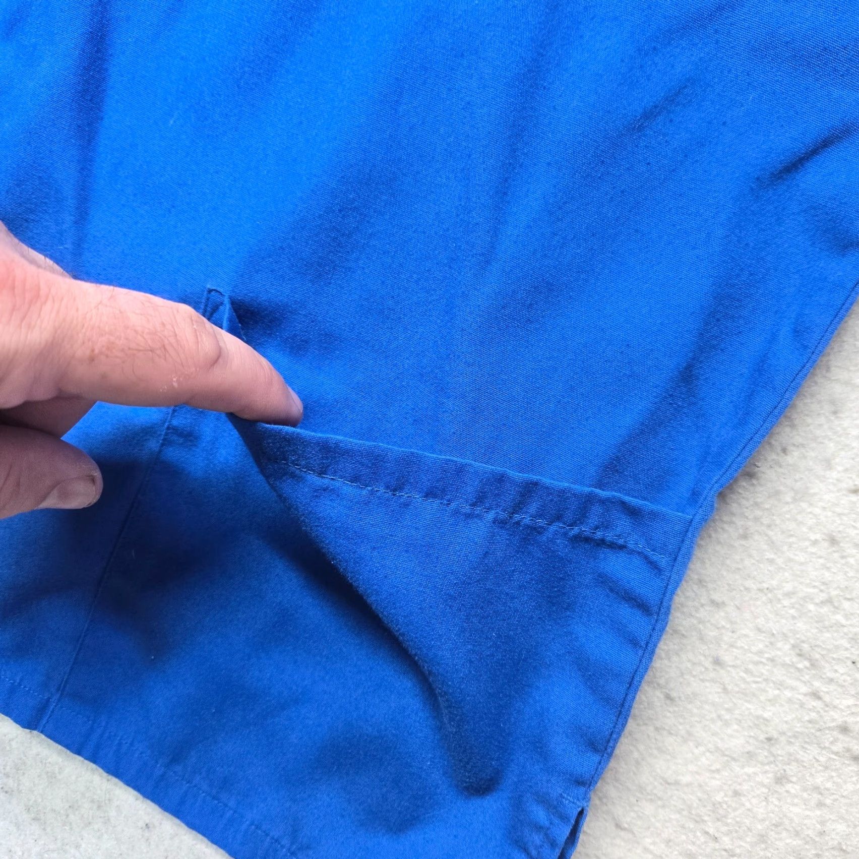 Cherokee Cherokee Shirt Unisex L Blue Solid Scrub Top Adult Large Size US L / EU 52-54 / 3 - 4 Thumbnail