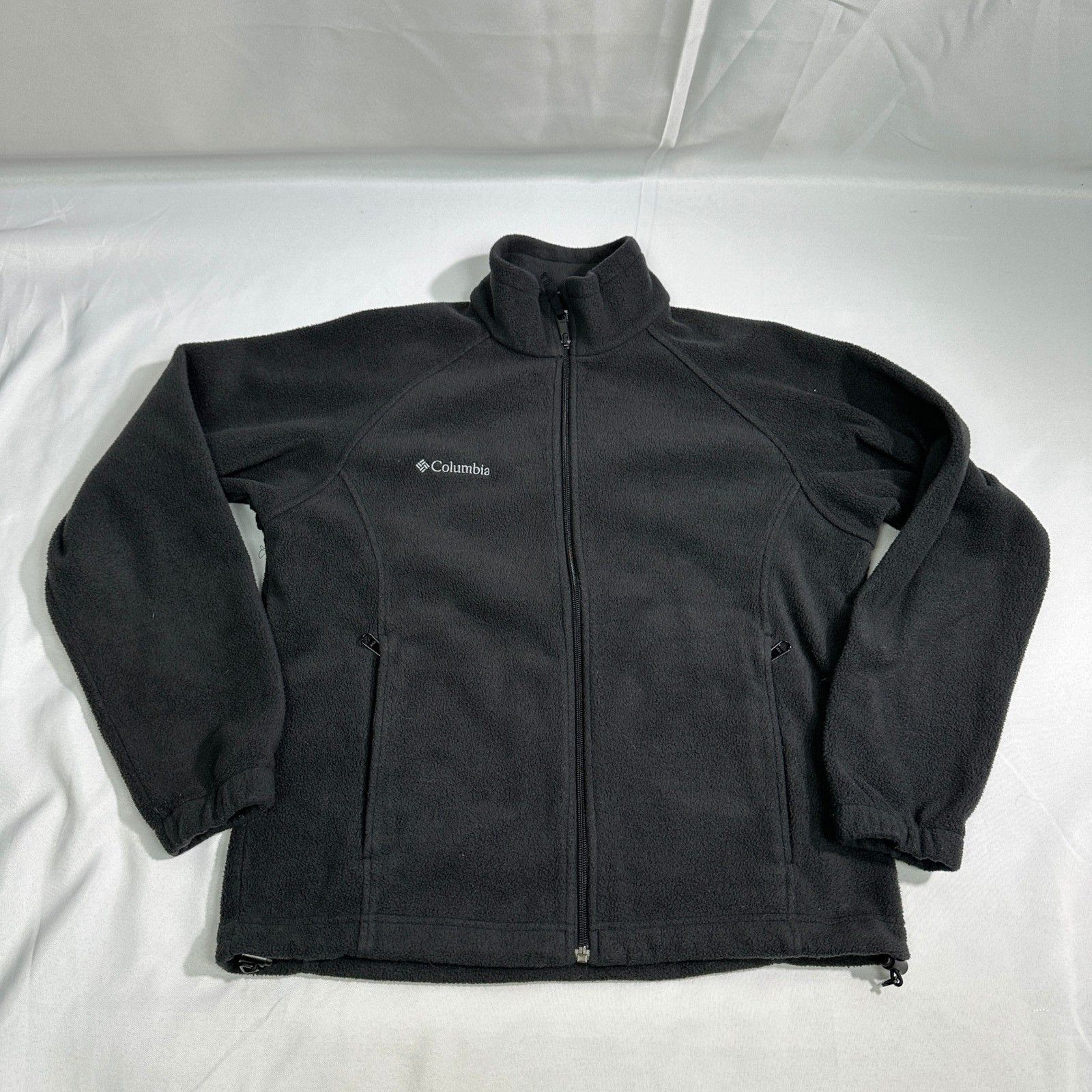 Columbia Columbia Women's Medium Black Full Zip Fleece Jacket Soft Size M / US 6-8 / IT 42-44 - 1 Thumbnail