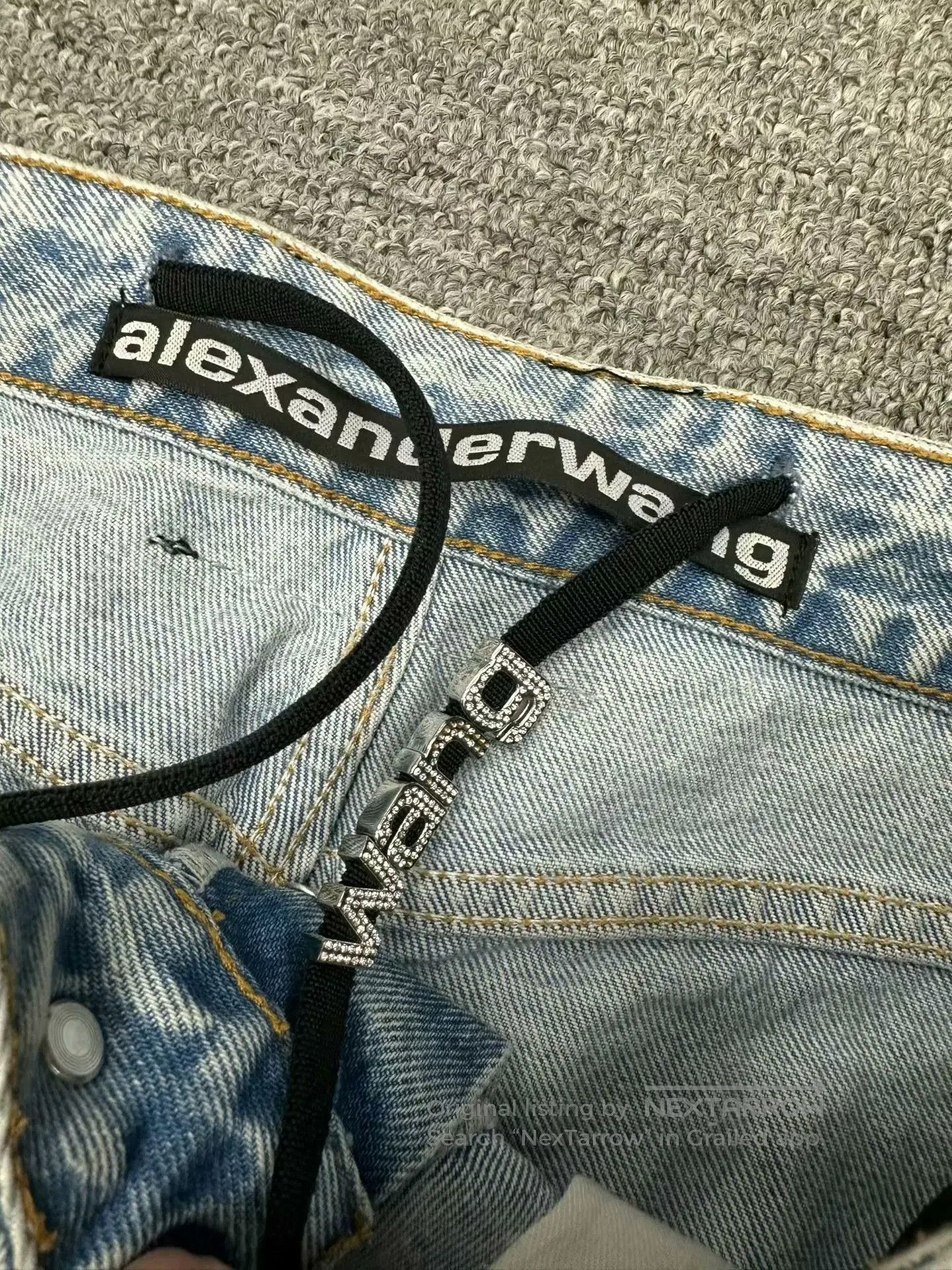 Alexander Wang alexander wang vintage wash denim pants. Size 25" / US 0 / IT 36 - 3 Thumbnail