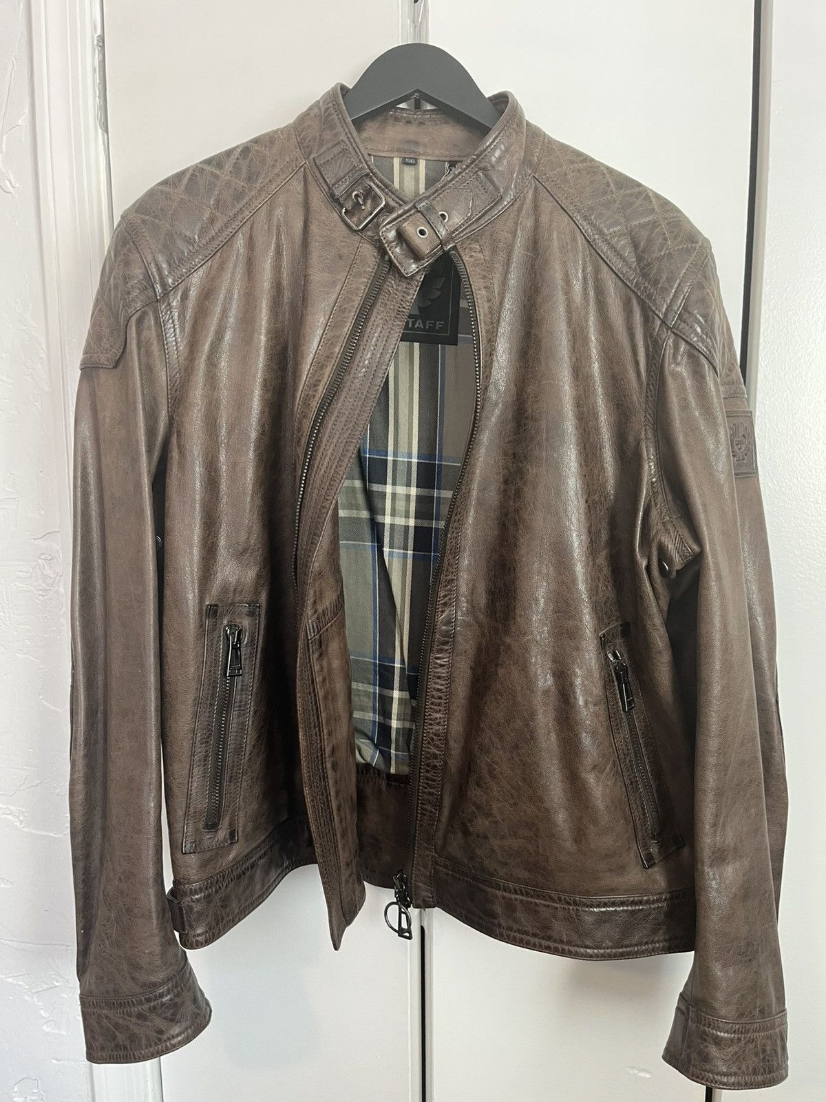 Belstaff Belstaff Moto Leather Jacket Size US XL / EU 56 / 4 - 2 Thumbnail
