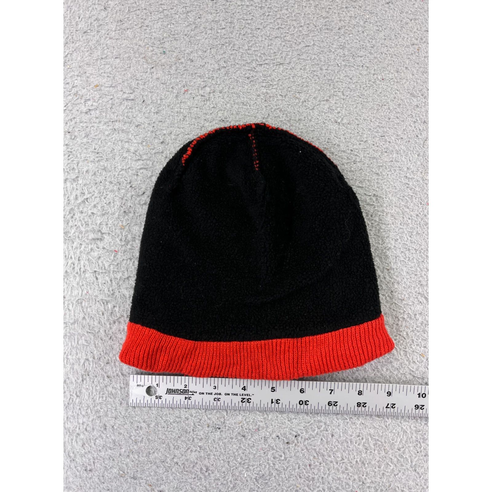 Vintage Nite Fashion Beanie Toque Adult One Size Red Knit Acrylic Polyester Lined Winter Size ONE SIZE - 3 Thumbnail