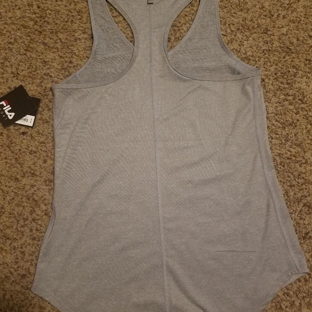 Fila NWT Fila Sport XS Gray Tank Top Size XS / US 0-2 / IT 36-38 - 2 Thumbnail