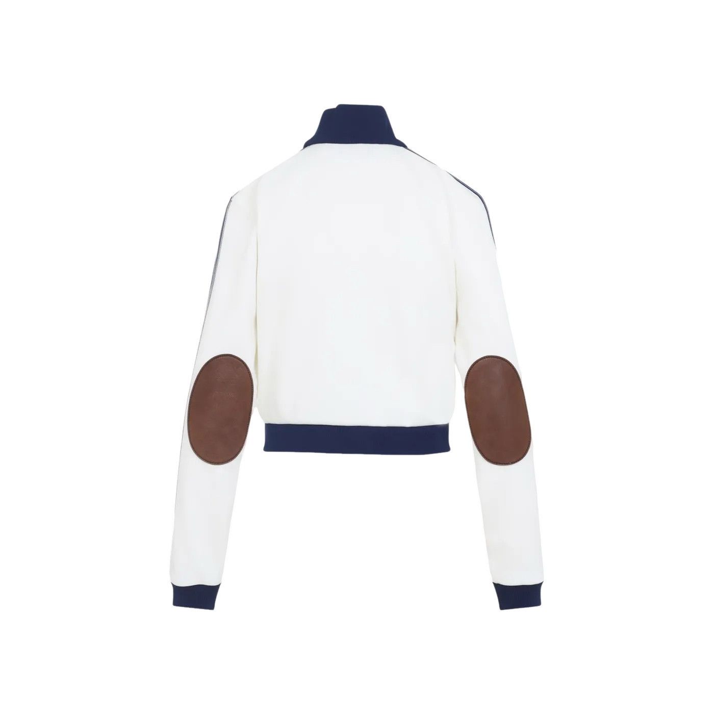 Prada PRADA White Zip Jacket New & Authentic (Women's size:8;) Size M / US 6-8 / IT 42-44 - 2 Thumbnail