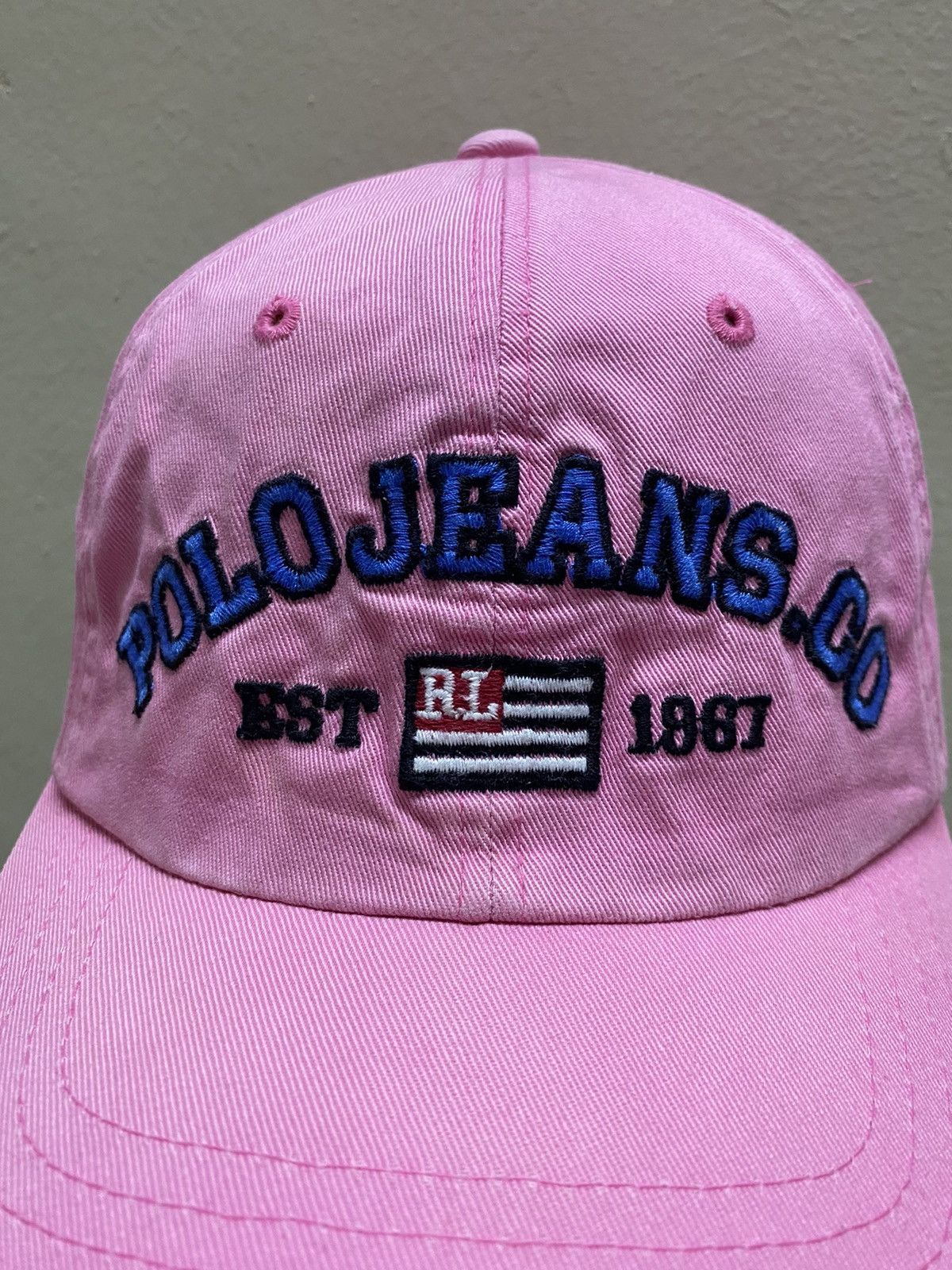 Ralph Lauren × Vintage Polo Jeans by Ralph Lauren Retro Vintage Cap Size ONE SIZE - 2 Thumbnail