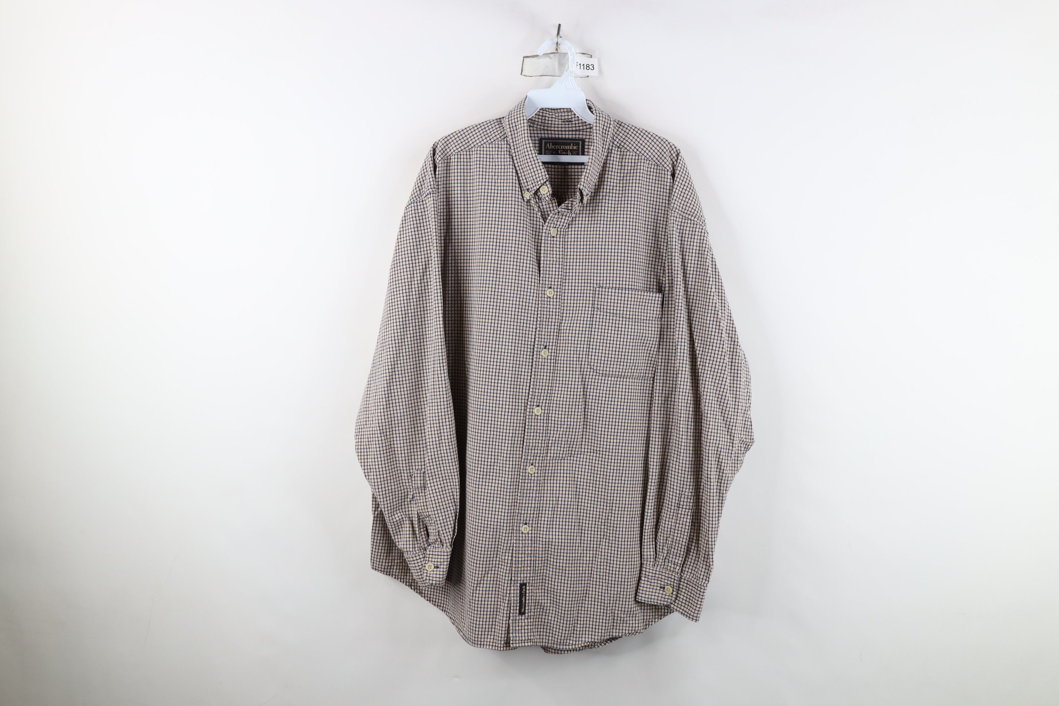 Abercrombie & Fitch Vintage 90s Abercrombie & Fitch Collared Button Down Shirt Size US L / EU 52-54 / 3 - 1 Thumbnail