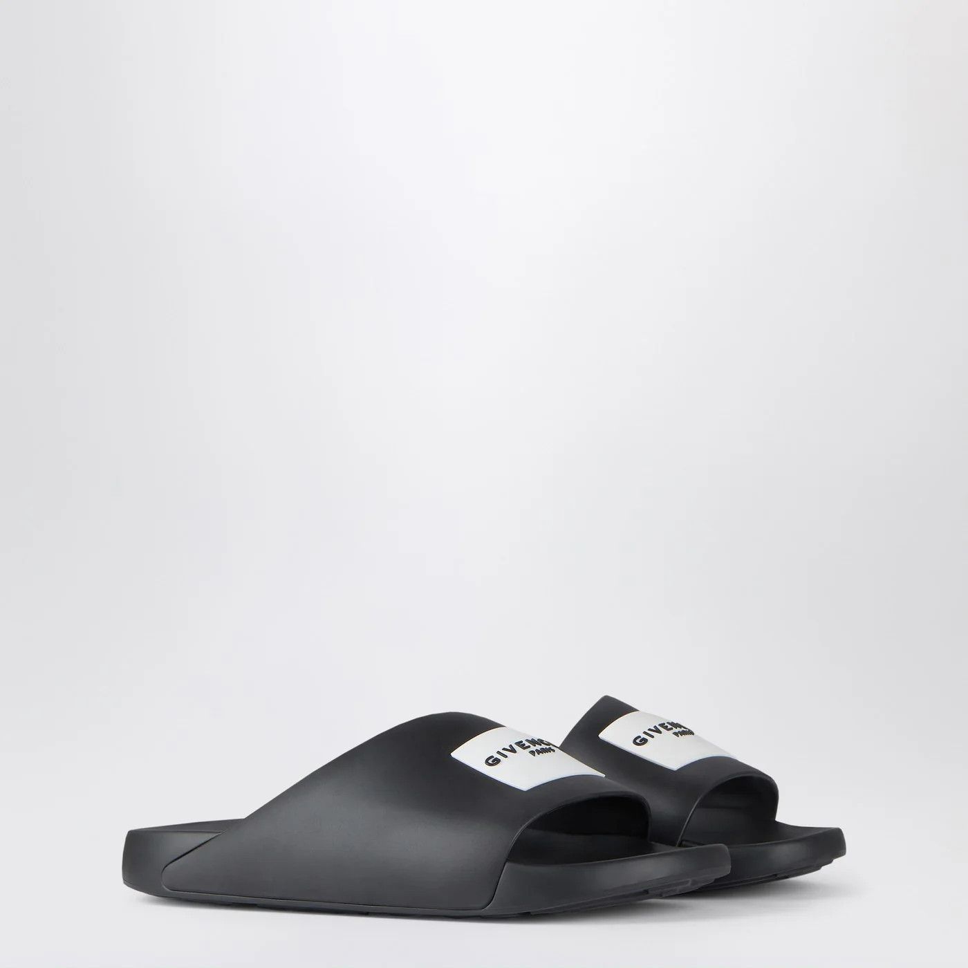 Givenchy o1d2blof0426 Slide Flats Mules in Black Size US 11 / EU 44 - 2 Thumbnail