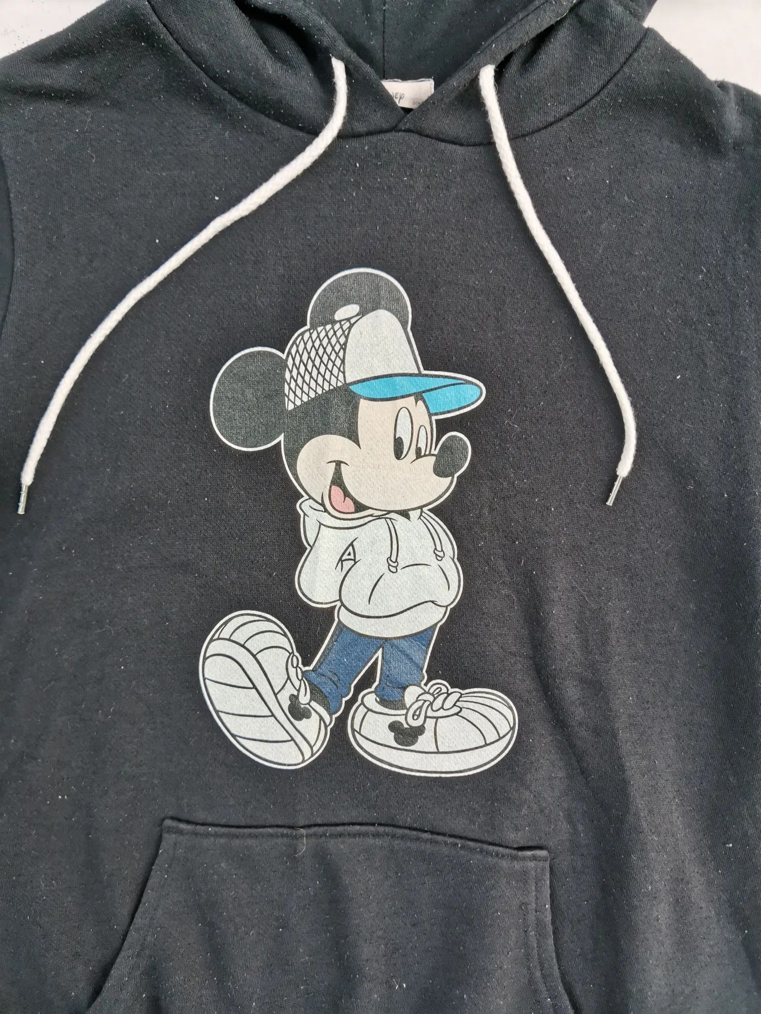 Disney × Mickey Mouse Rare!!! Disney Mickey Mouse Big Logo Hoodie Sweatshirt Size US M / EU 48-50 / 2 - 8 Thumbnail