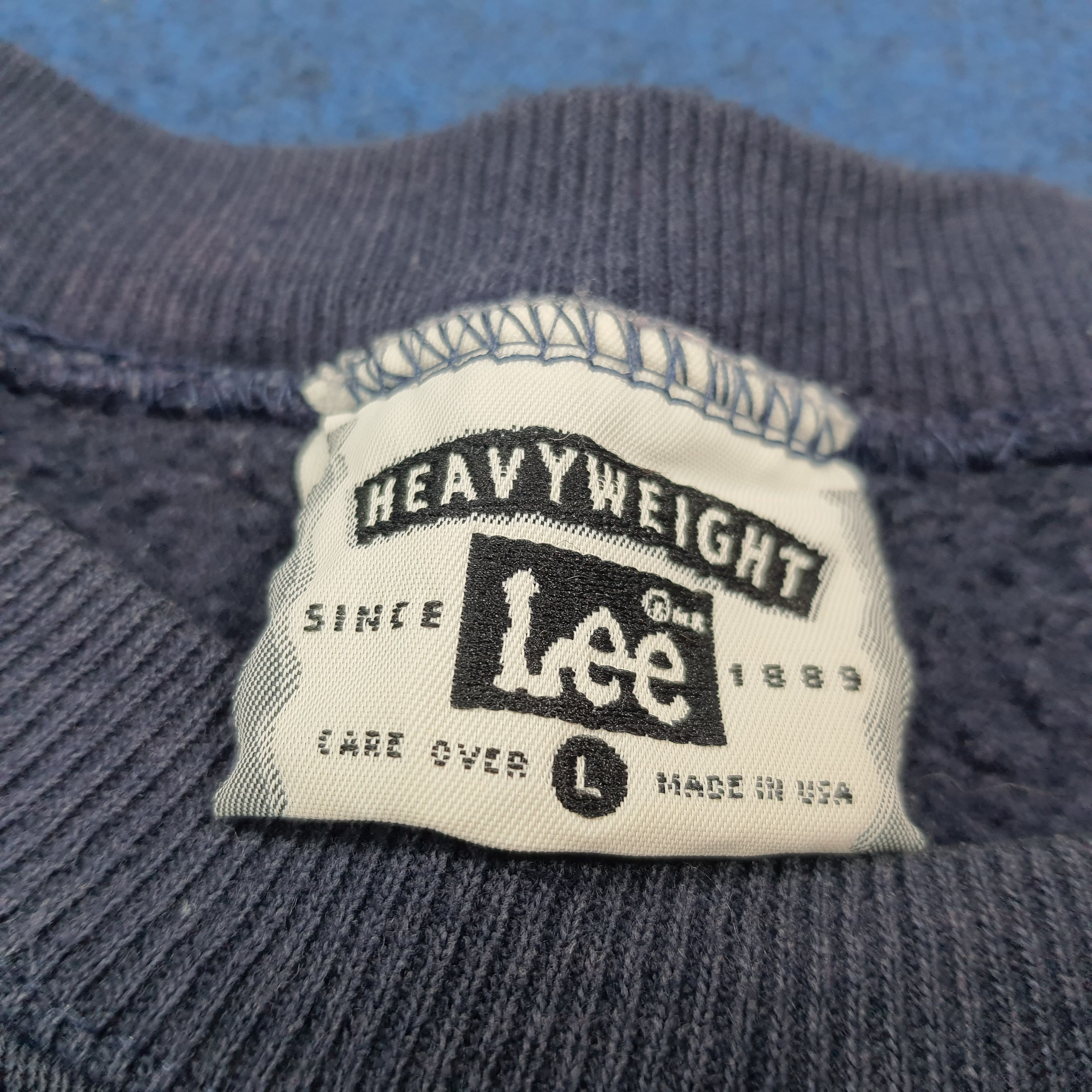 Lee Vintage 90s Cleveland Indians World Sweatshirt C287N12 Size US L / EU 52-54 / 3 - 7 Thumbnail