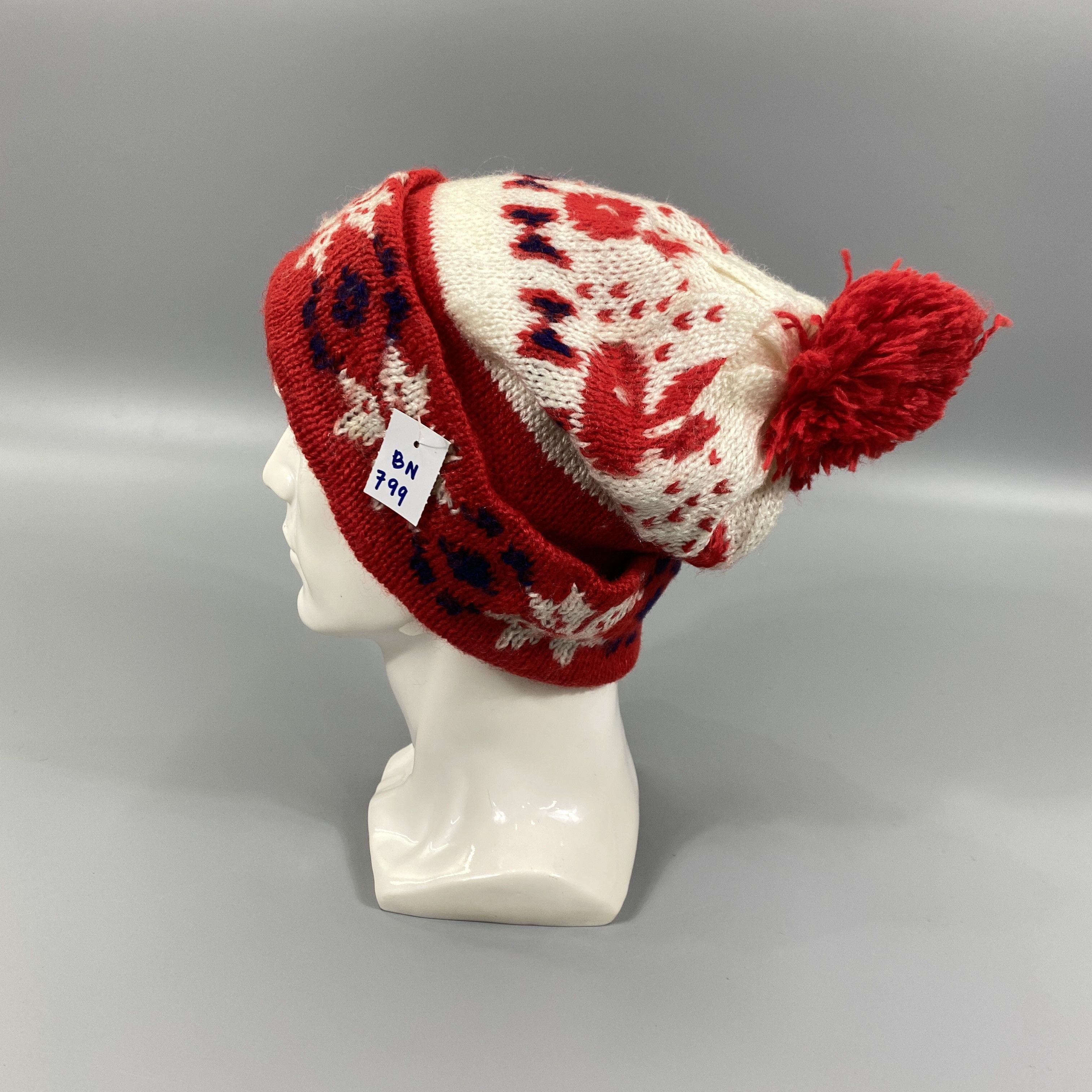Japanese Brand Japanese Brand Snow Cap Hat Pom Pom -BN799 Size ONE SIZE - 1 Thumbnail