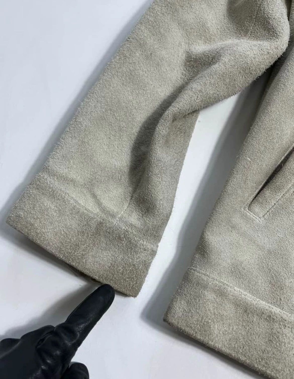 Maison Margiela Maison Martin Margiela 2000s Suede Jacket Rare Oversized Size US S / EU 44-46 / 1 - 5 Thumbnail