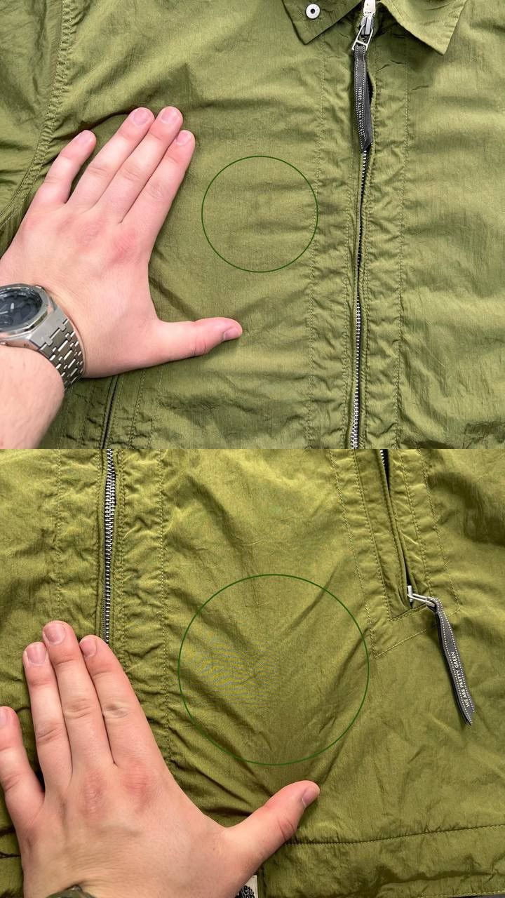 Pretty Green Pretty Green Crinkle Nylon Light Jacket Green Size L Size US L / EU 52-54 / 3 - 22 Thumbnail