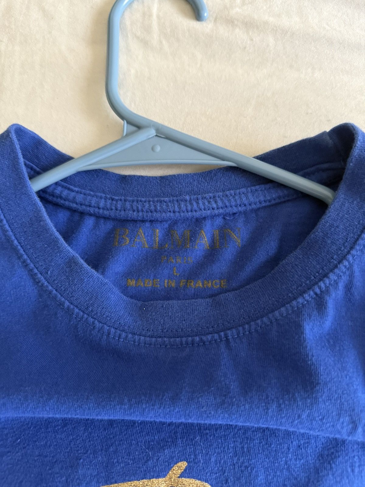 Pierre Balmain Pierre Balmain Signature Logo T-shirt Size US L / EU 52-54 / 3 - 2 Thumbnail